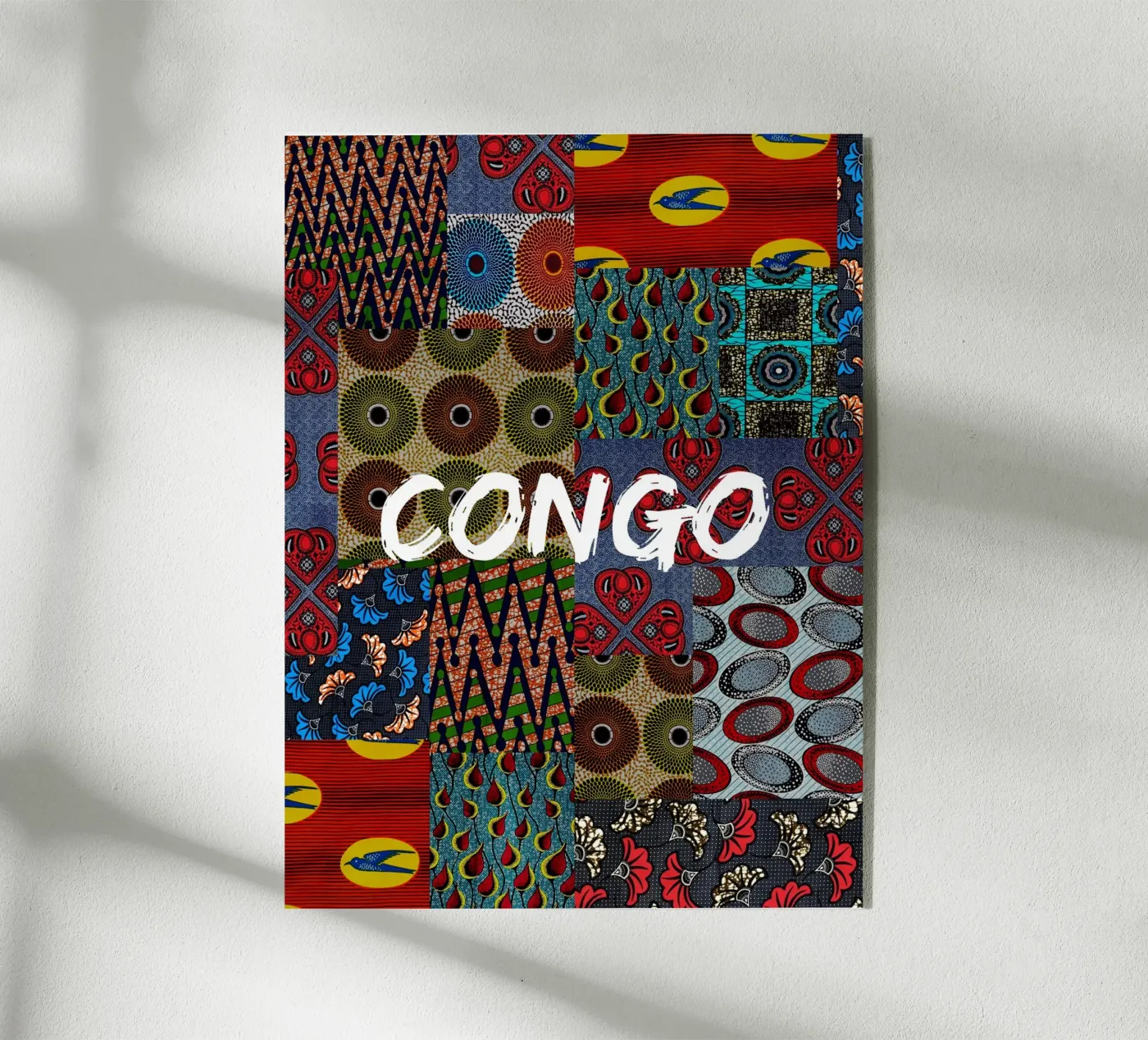 Congo Acryl-Glas von Mathudace Créas
