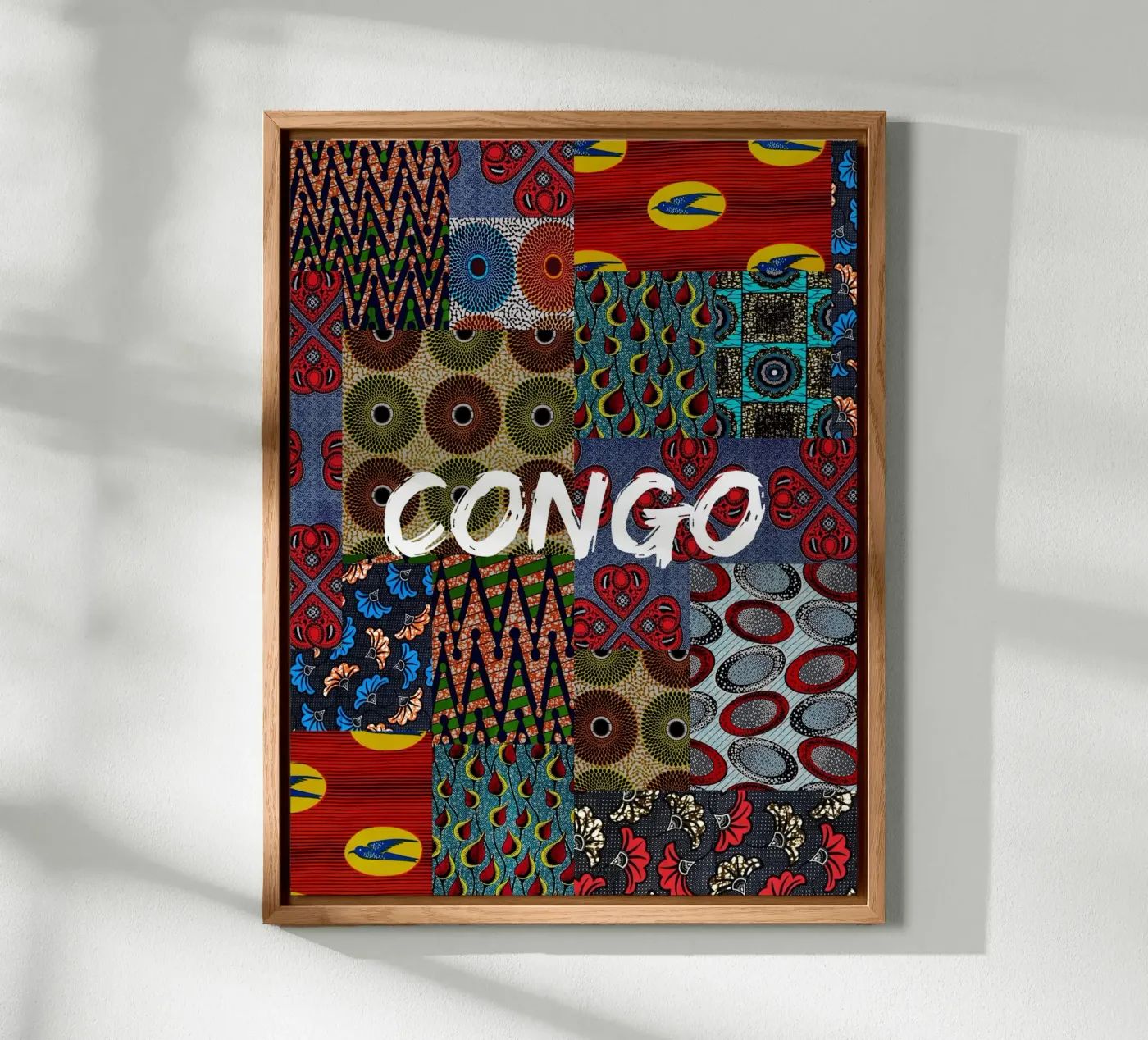 Congo forex-plaat van Mathudace Créas