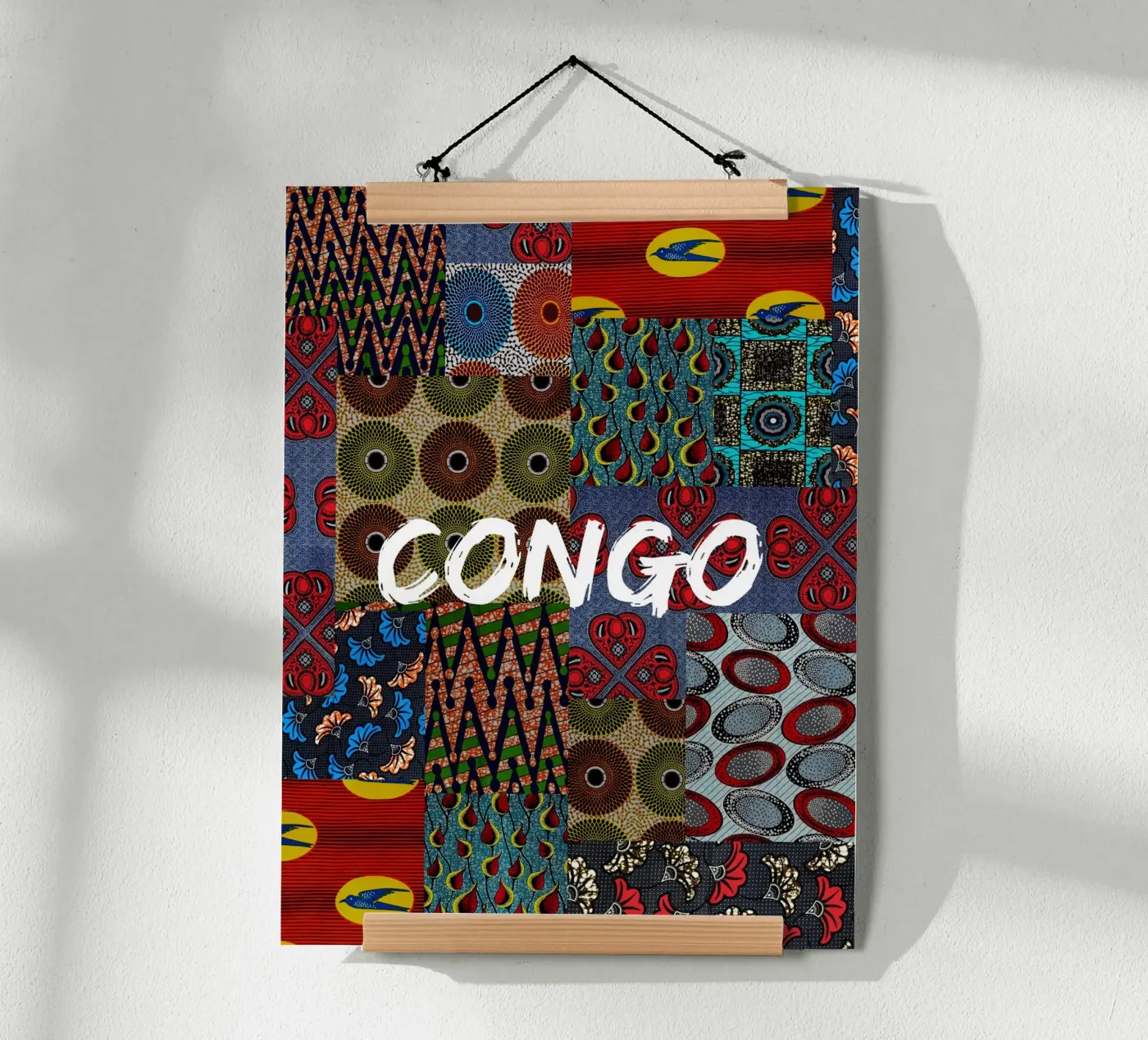 Congo poster by Mathudace Créas