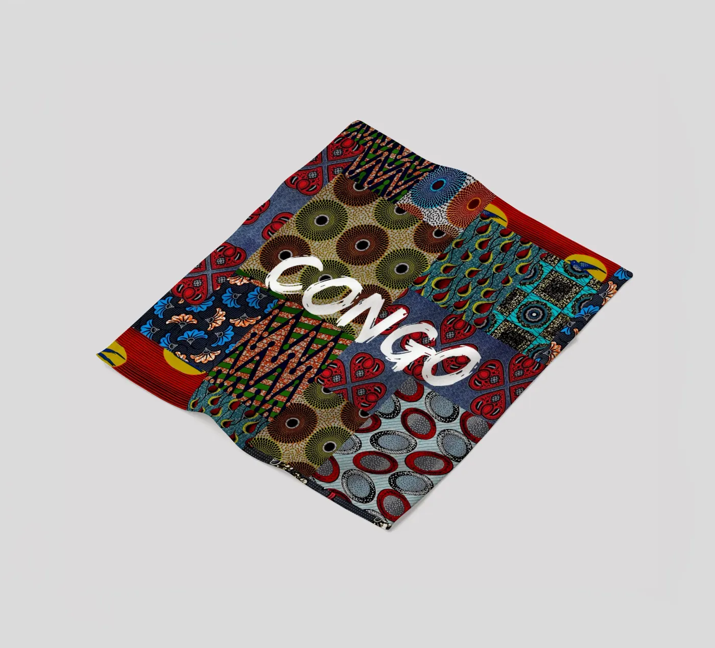 Congo plaid polaire de Mathudace Créas