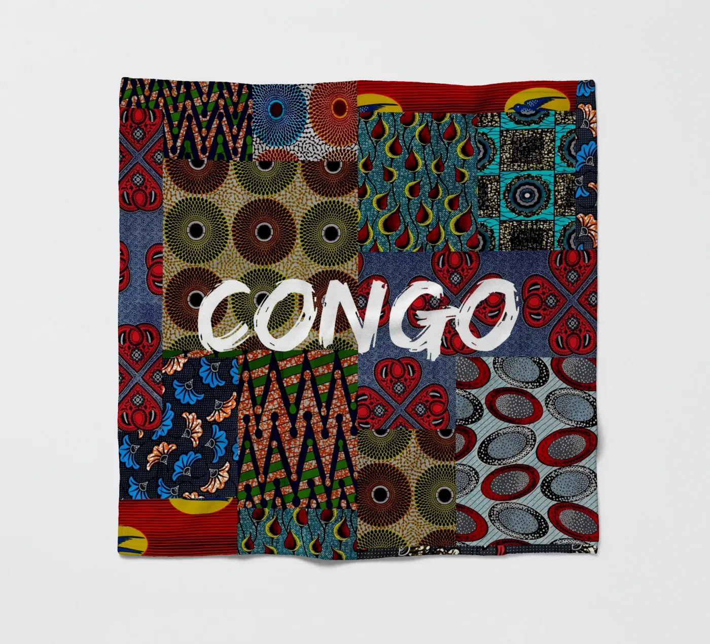 Congo plaid polaire de Mathudace Créas