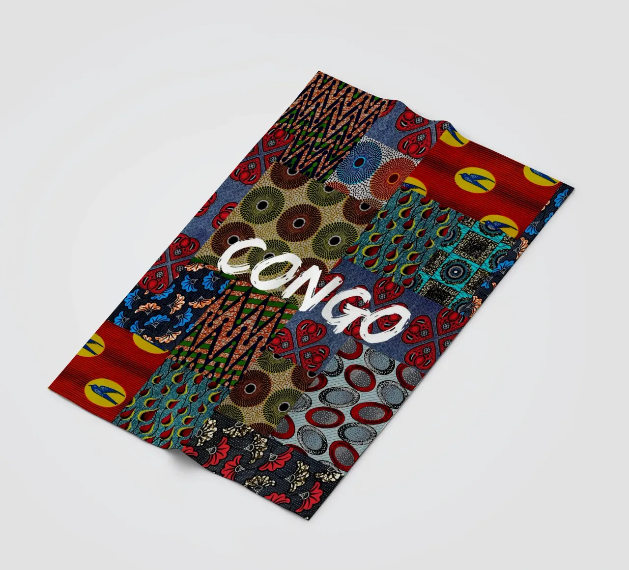 Congo Fleecedecke von Mathudace Créas