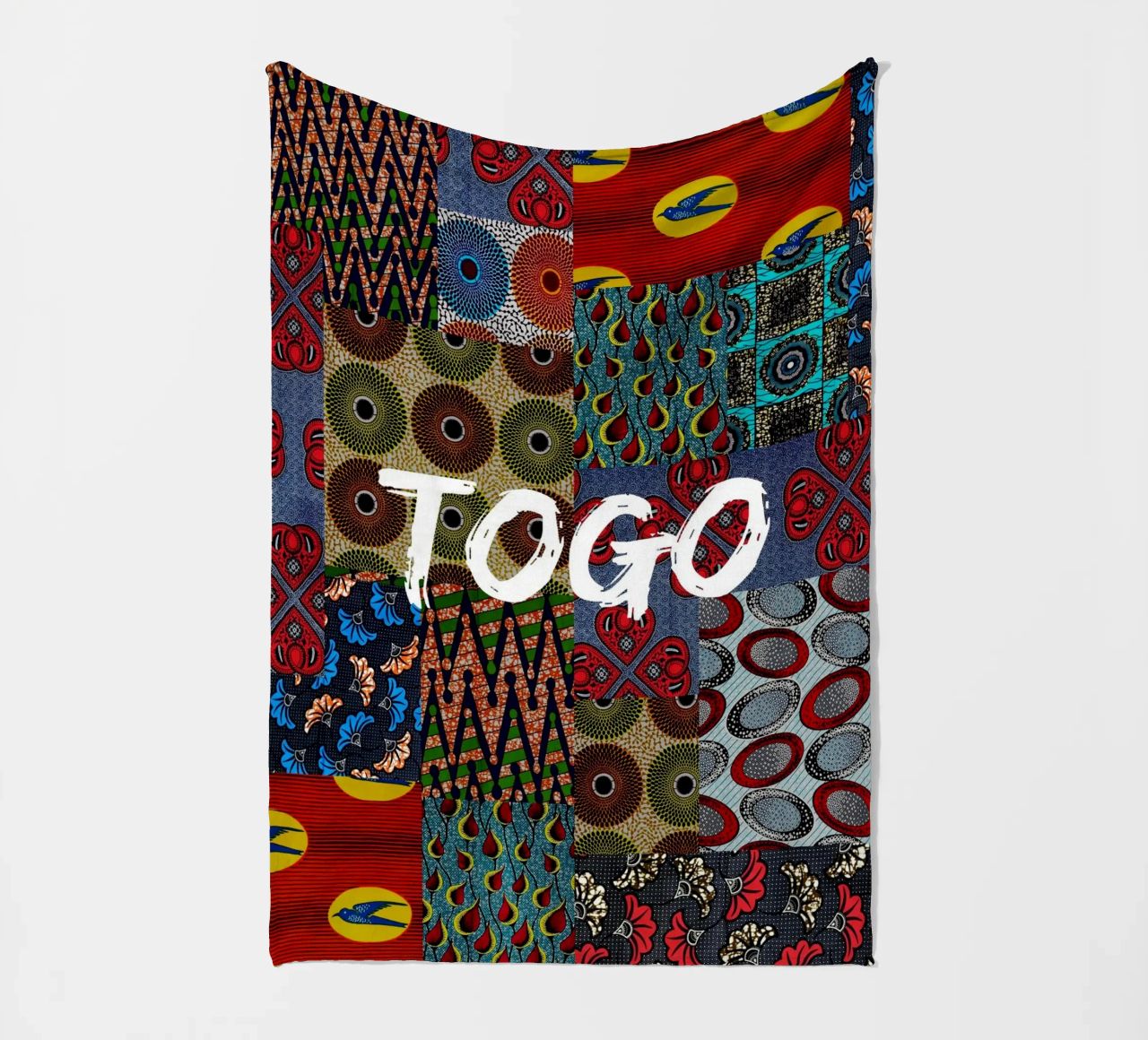 Togo coperta in pile da Mathudace Créas