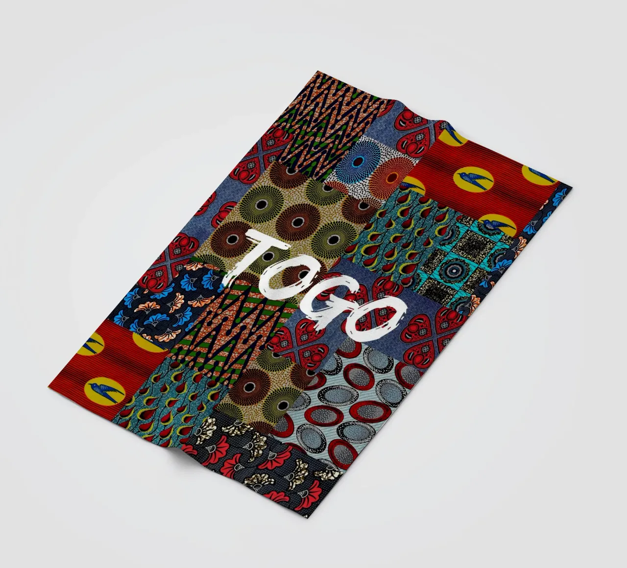 Togo fleece blanket by Mathudace Créas