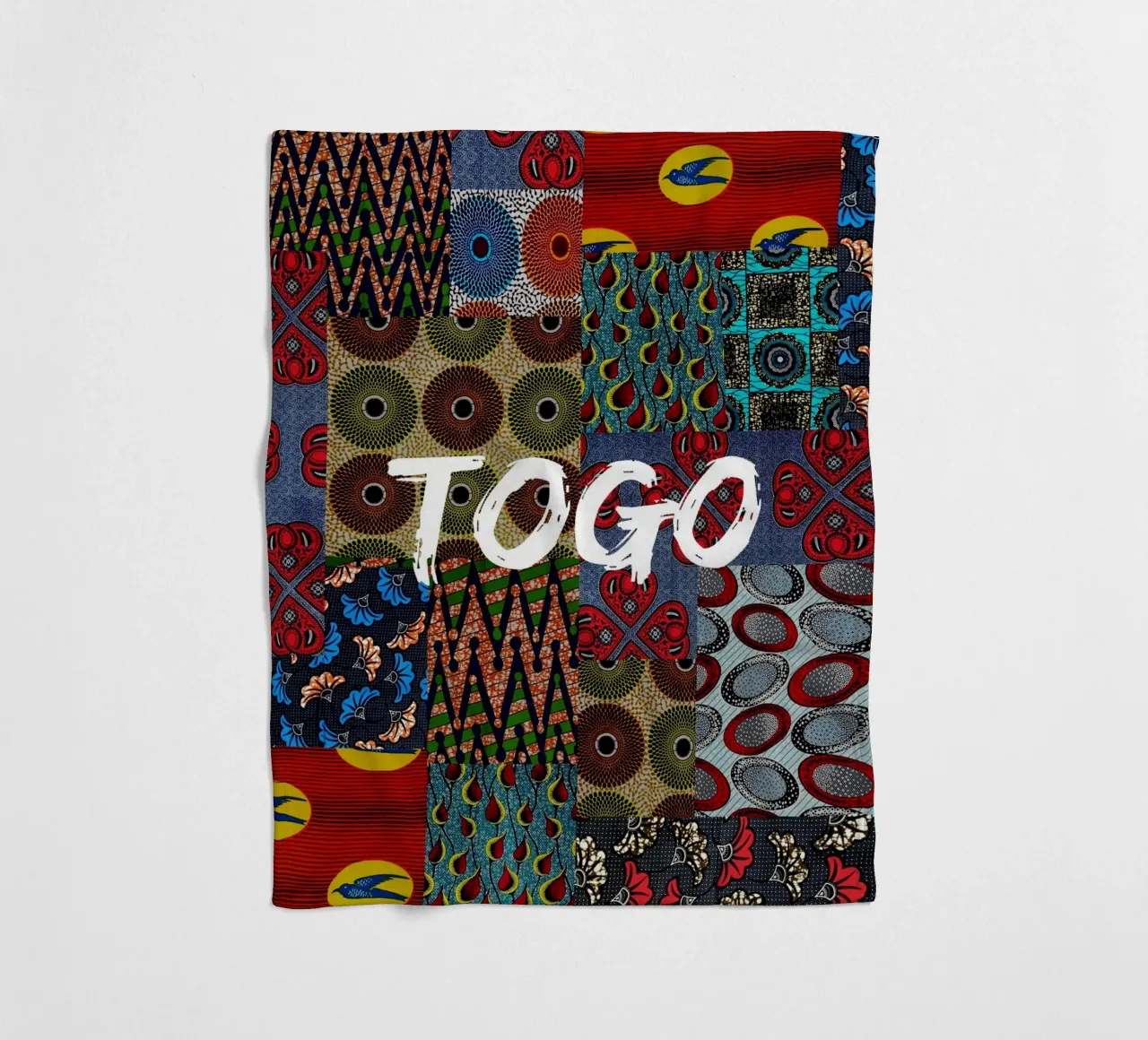 Togo fleece blanket by Mathudace Créas