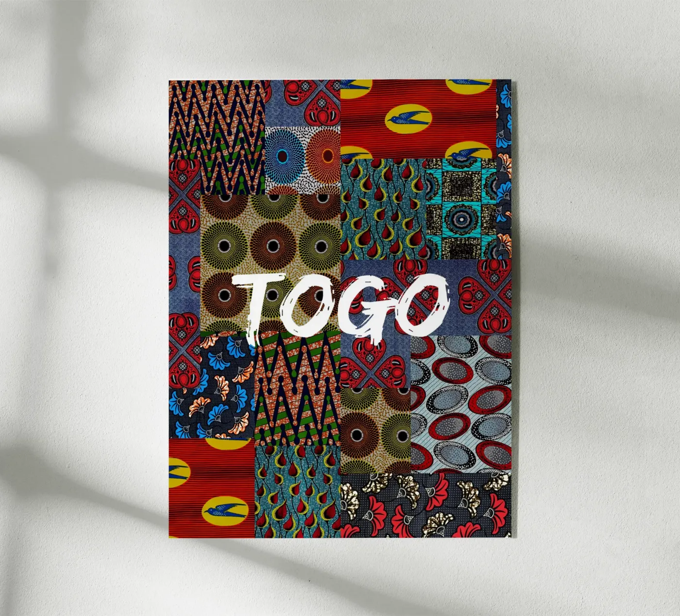 Togo Acryl-Glas von Mathudace Créas