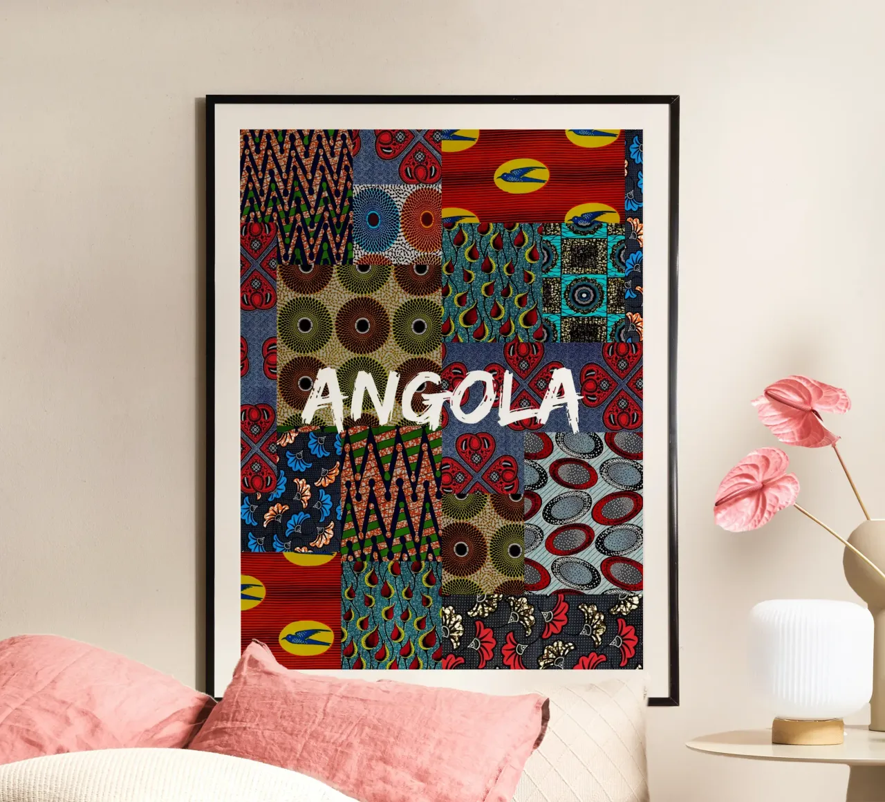 Angola poster da Mathudace Créas