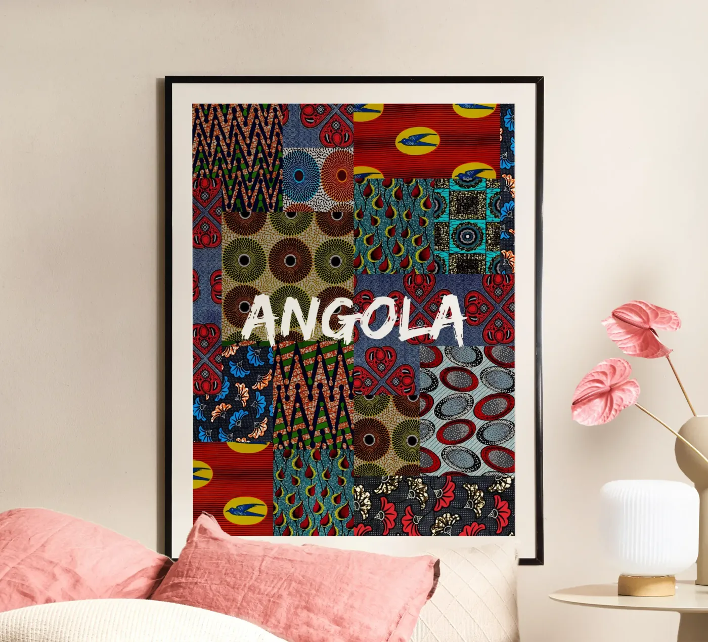 Angola poster da Mathudace Créas