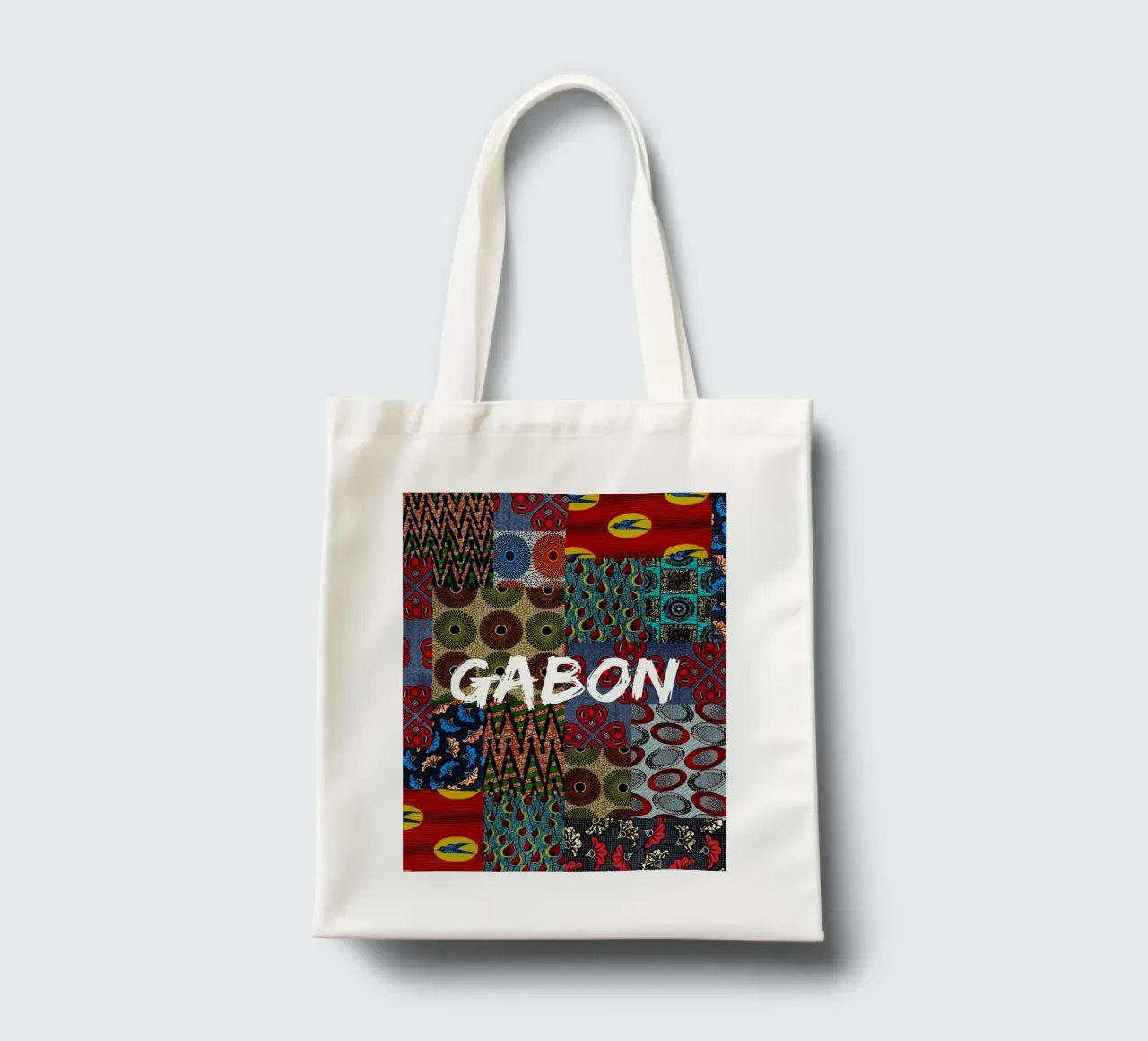 Gabon borsa in juta da Mathudace Créas