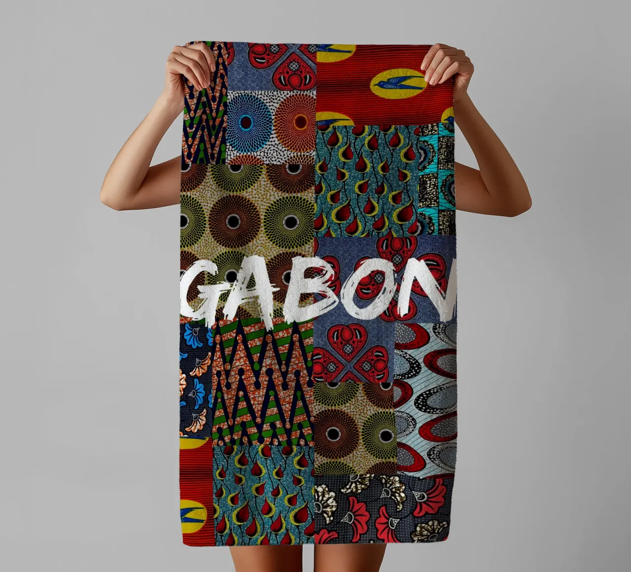 Gabon asciugamano da bagno da Mathudace Créas