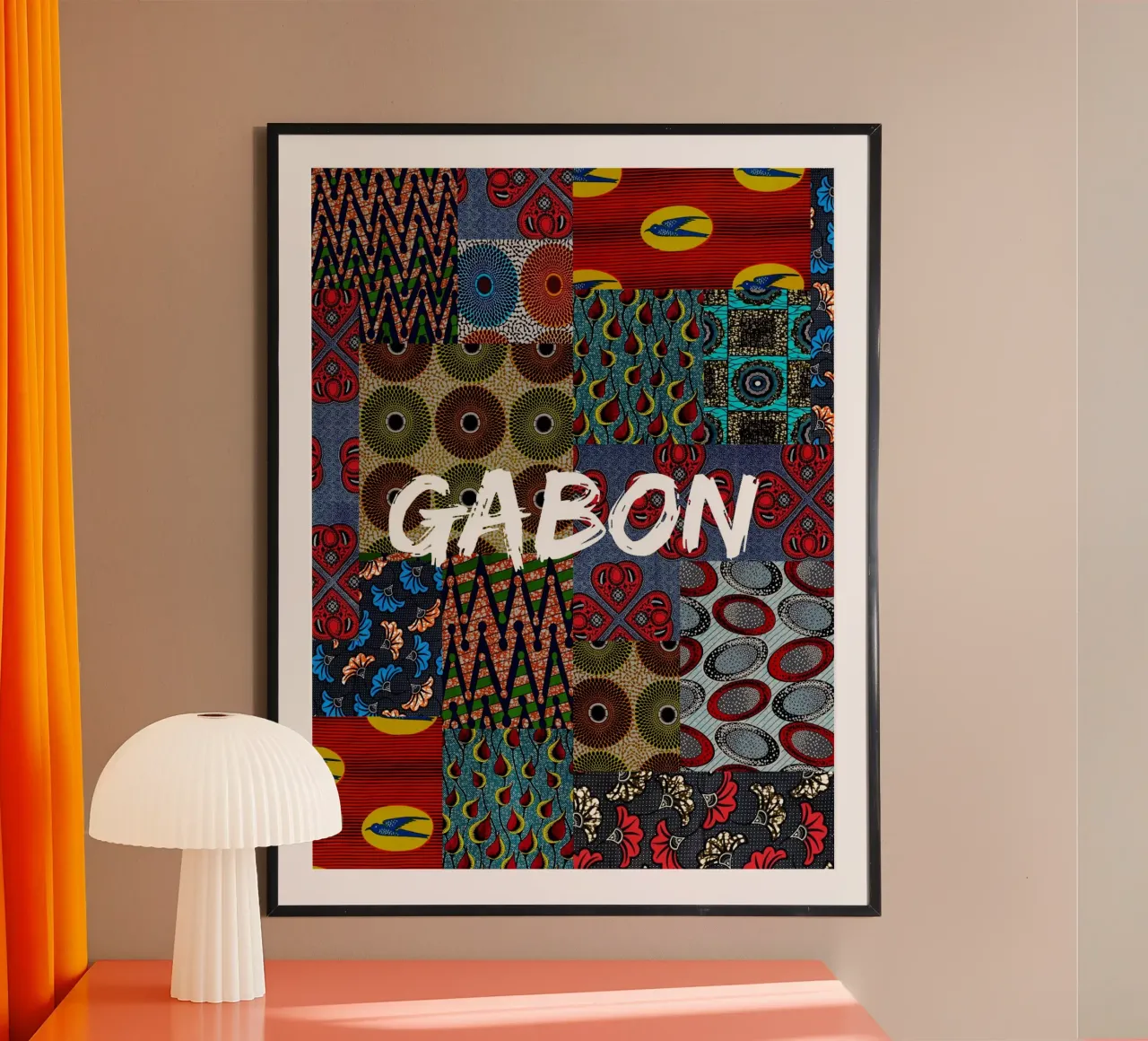 Gabon poster da Mathudace Créas