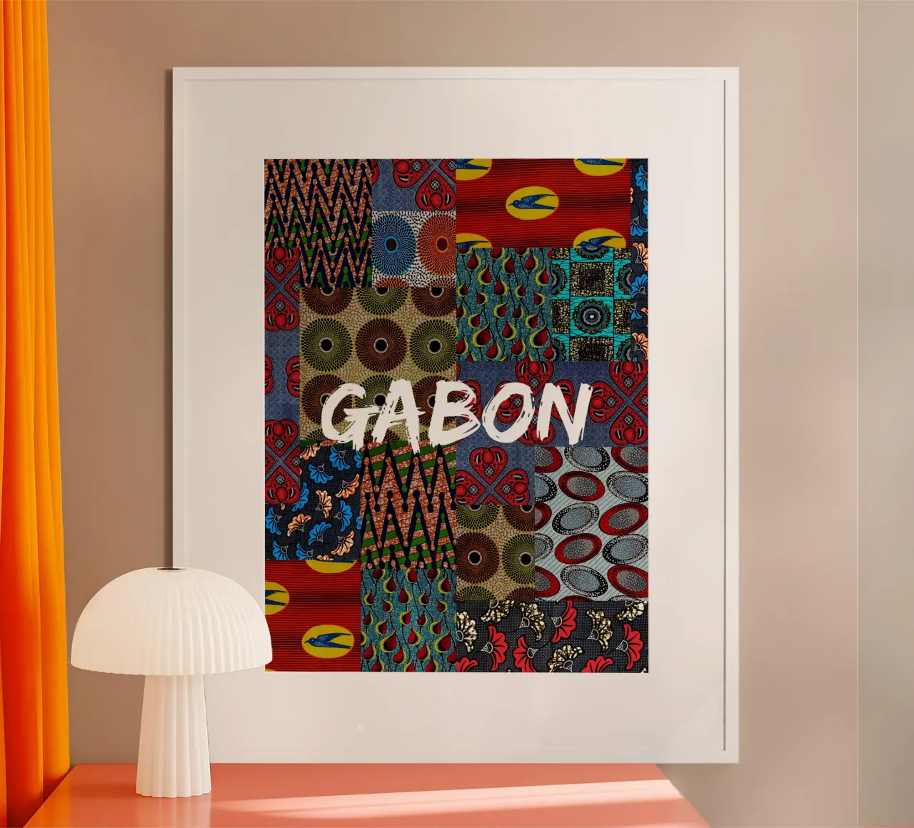 Gabon poster da Mathudace Créas