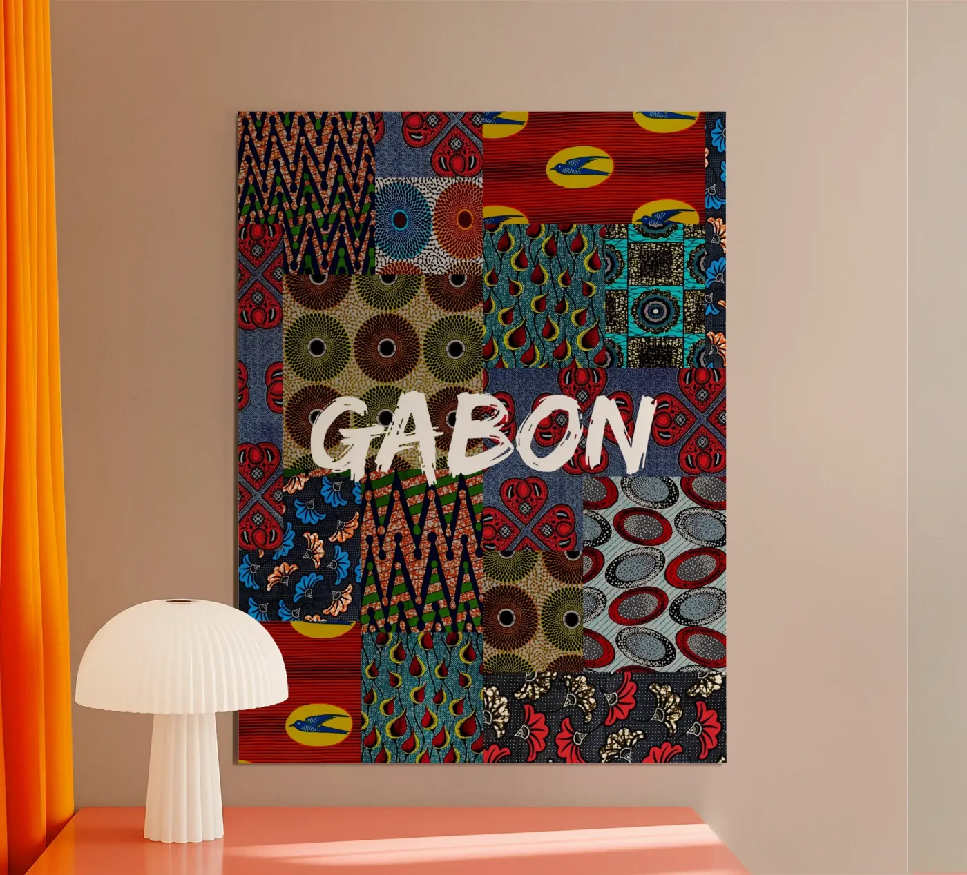 Gabon poster da Mathudace Créas