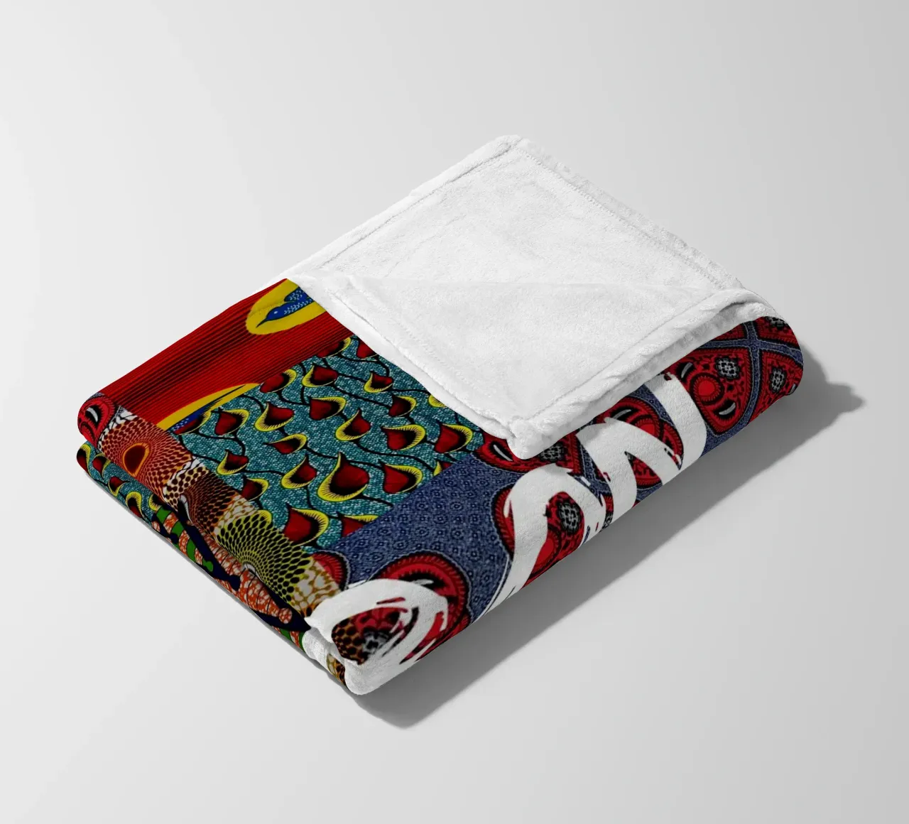 Gabon coperta in pile da Mathudace Créas