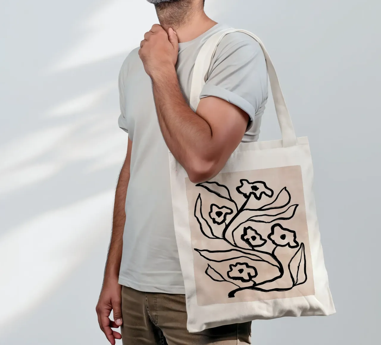 Vie Simple No 67 borsa in juta da treechild