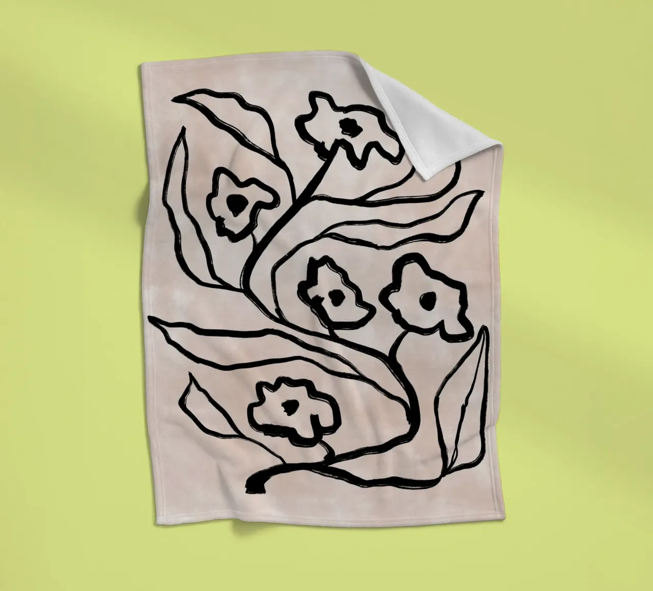 Vie Simple No 67 coperta in pile da treechild