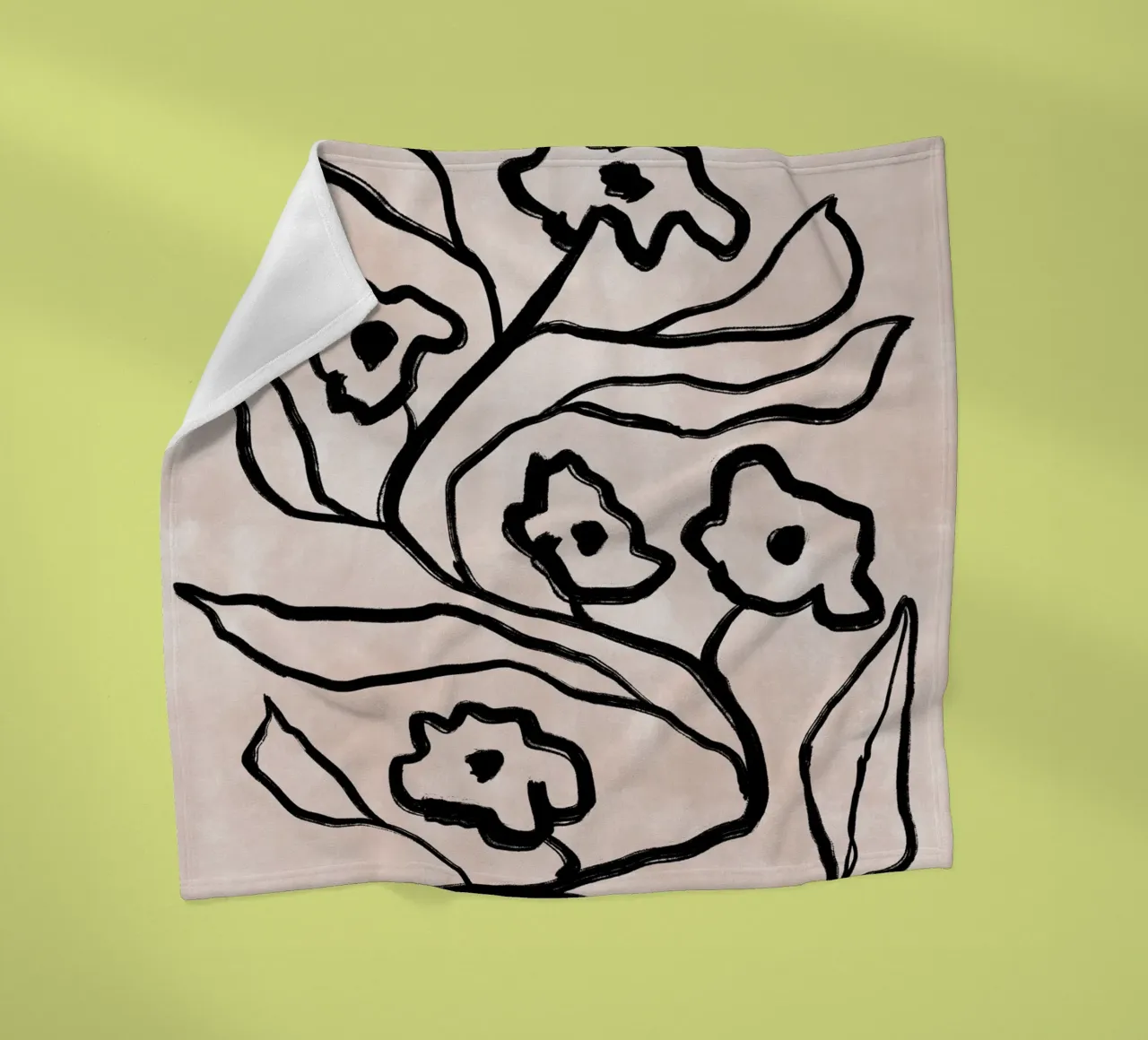 Vie Simple No 67 coperta in pile da treechild