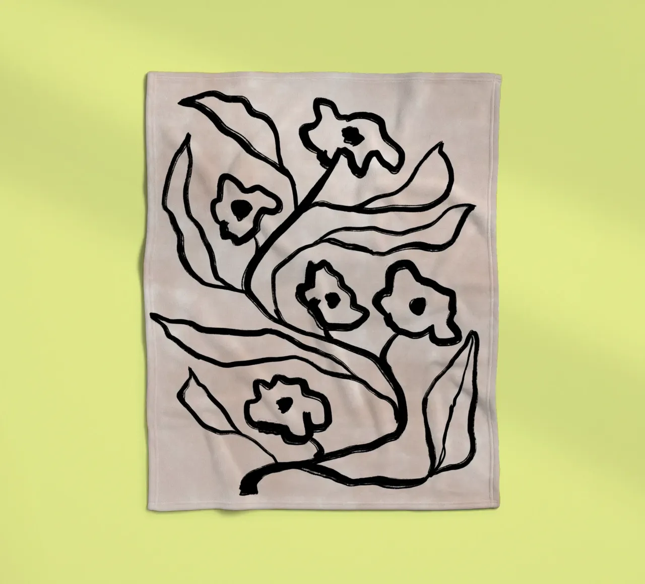 Vie Simple No 67 coperta in pile da treechild