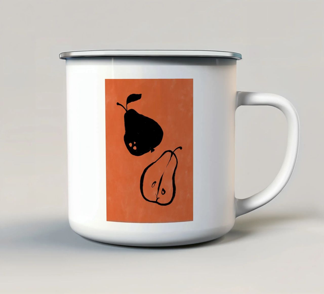 Vie Simple No 69 emaille mok van treechild