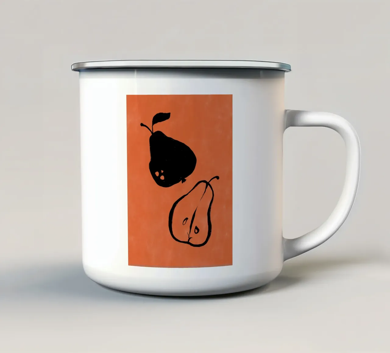 Vie Simple No 69 mug en émail de treechild