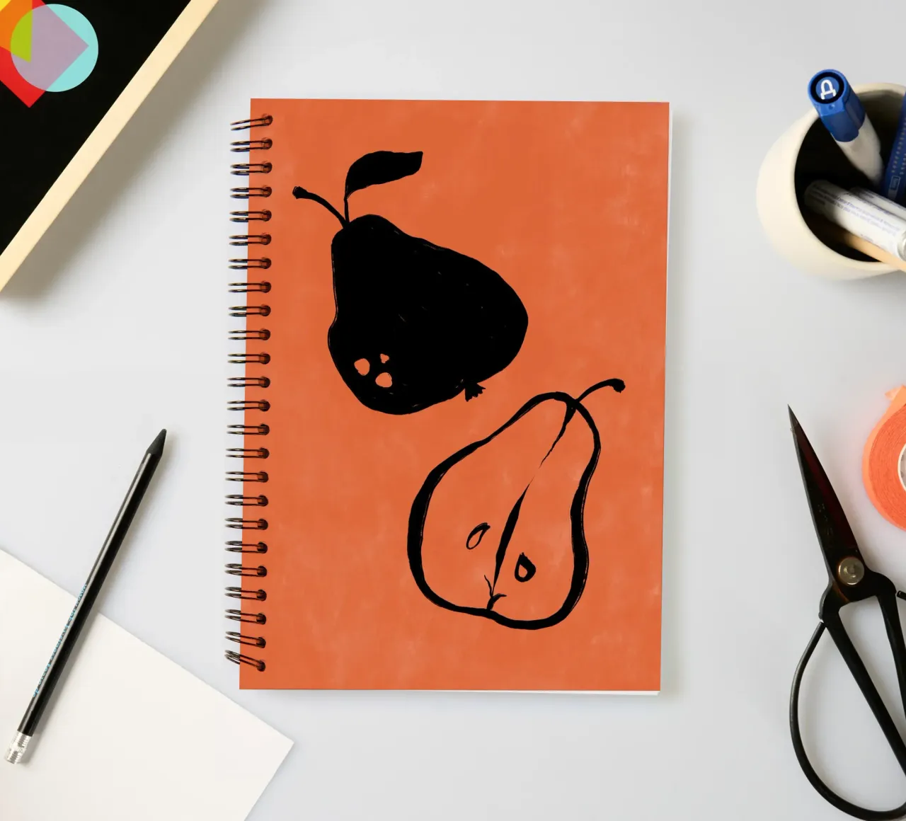 Vie Simple No 69 spiral notebook by treechild