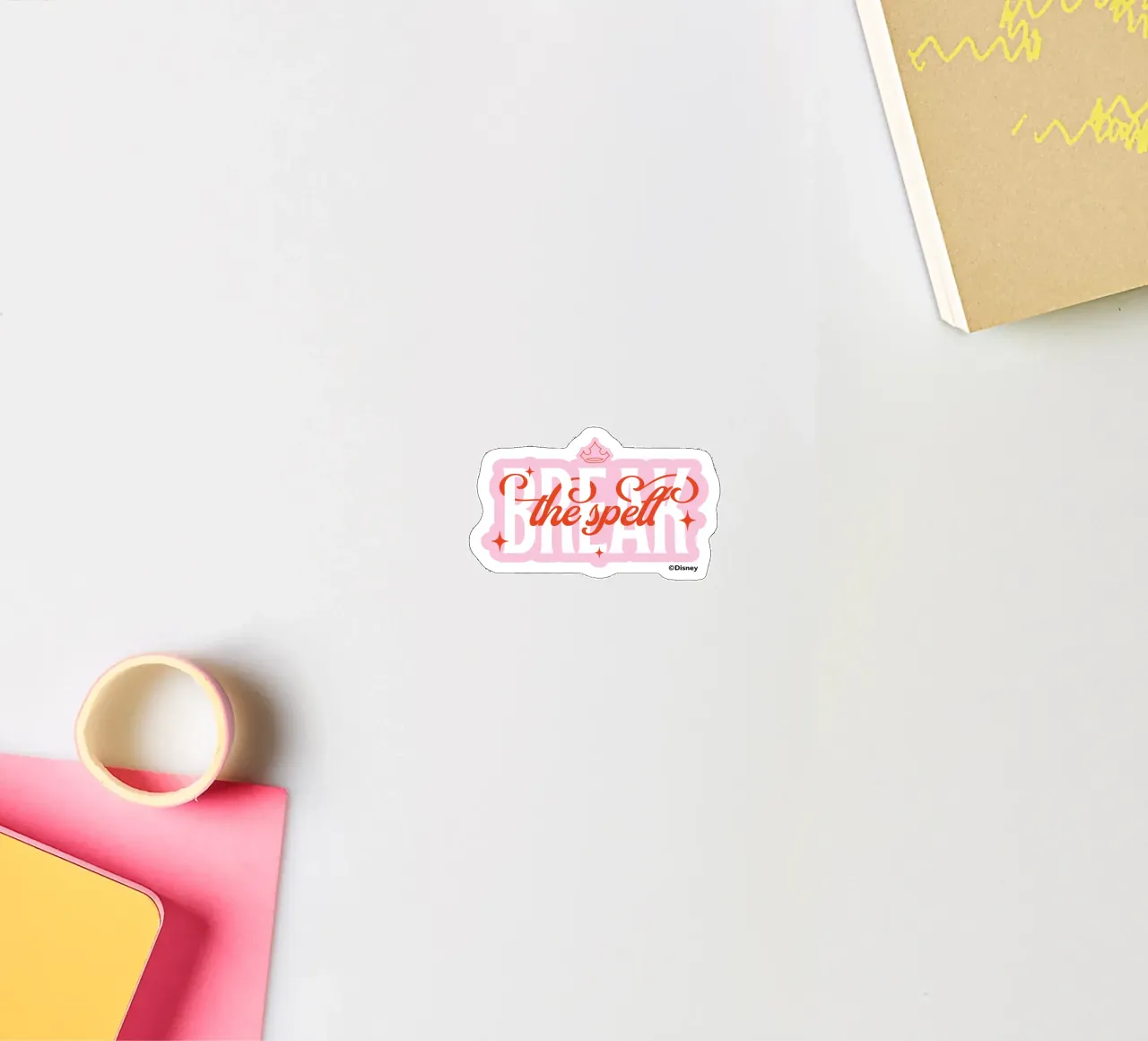 BREAK THE SPELL adesivo da DISNEY PRINCESS - Sticker Shop