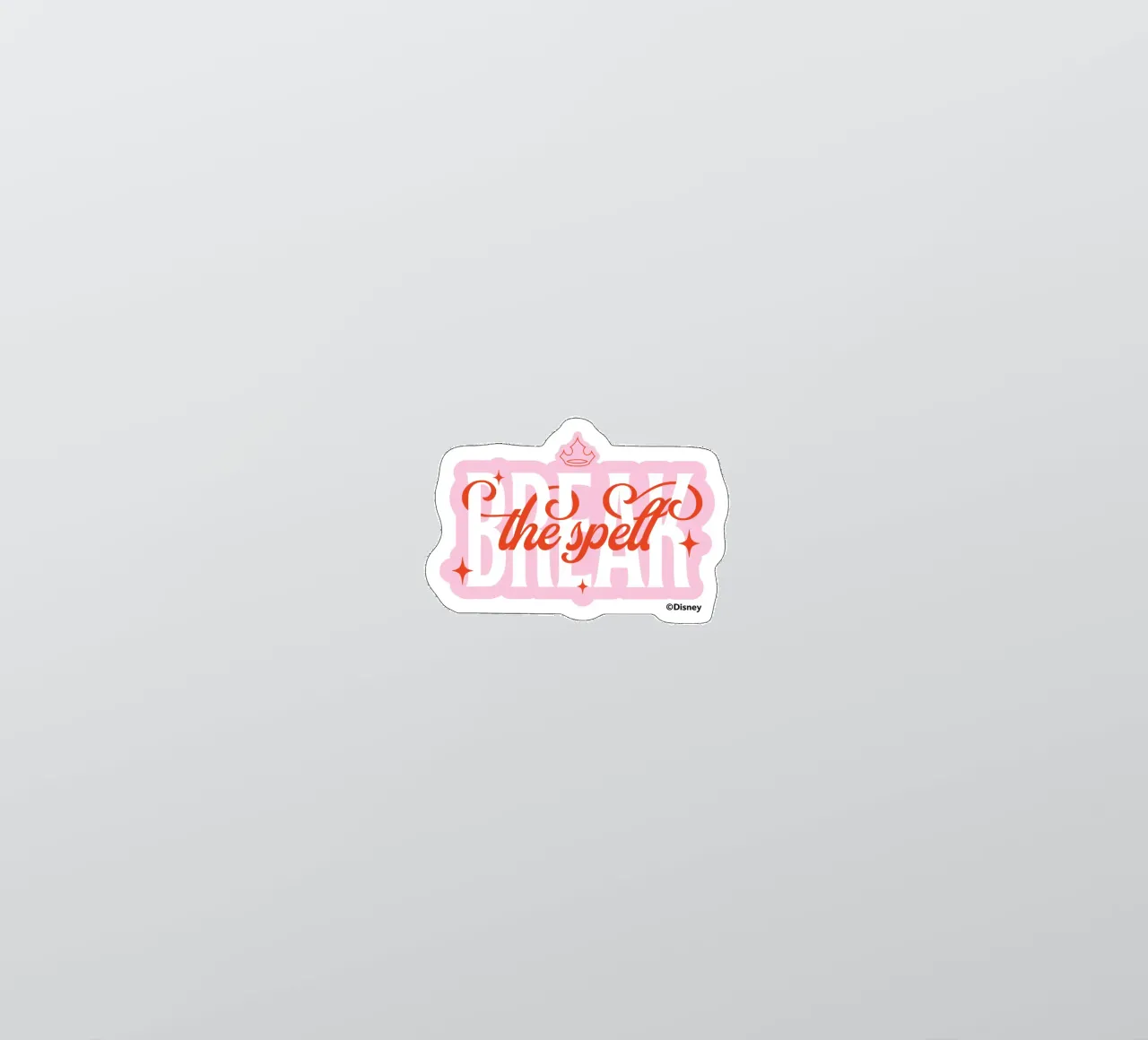 BREAK THE SPELL adesivo da DISNEY PRINCESS - Sticker Shop