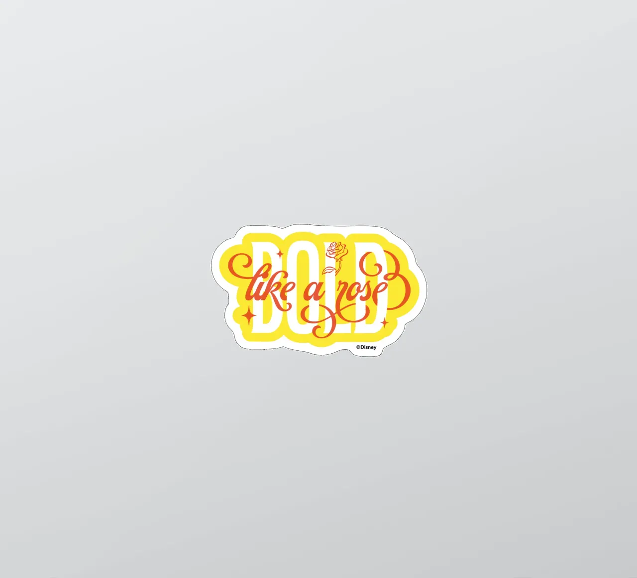 BOLD LIKE A NOSE adesivo da DISNEY PRINCESS - Sticker Shop