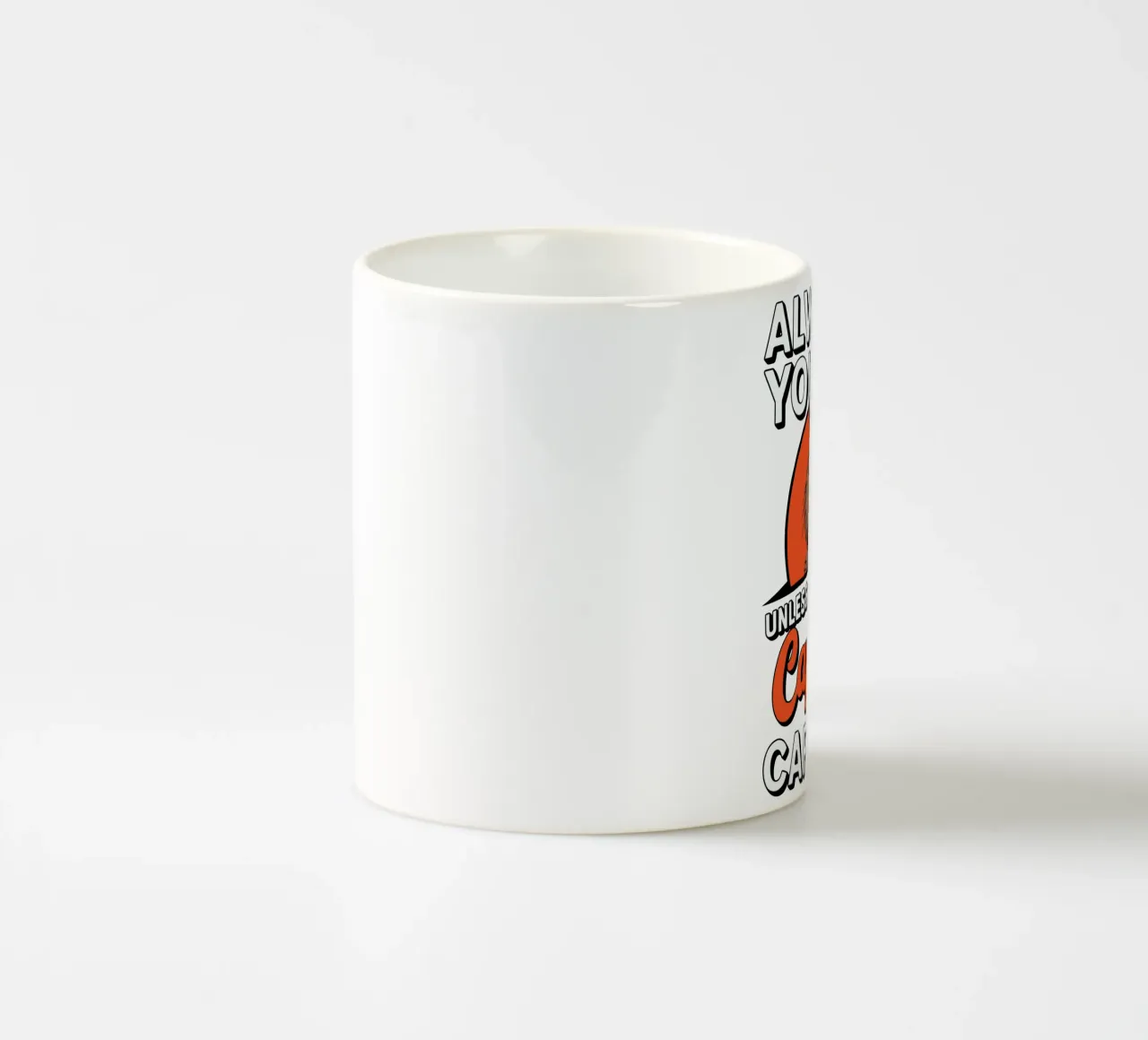 Always be yourself unless you can be a capybara then always mug en céramique de edsonramosart