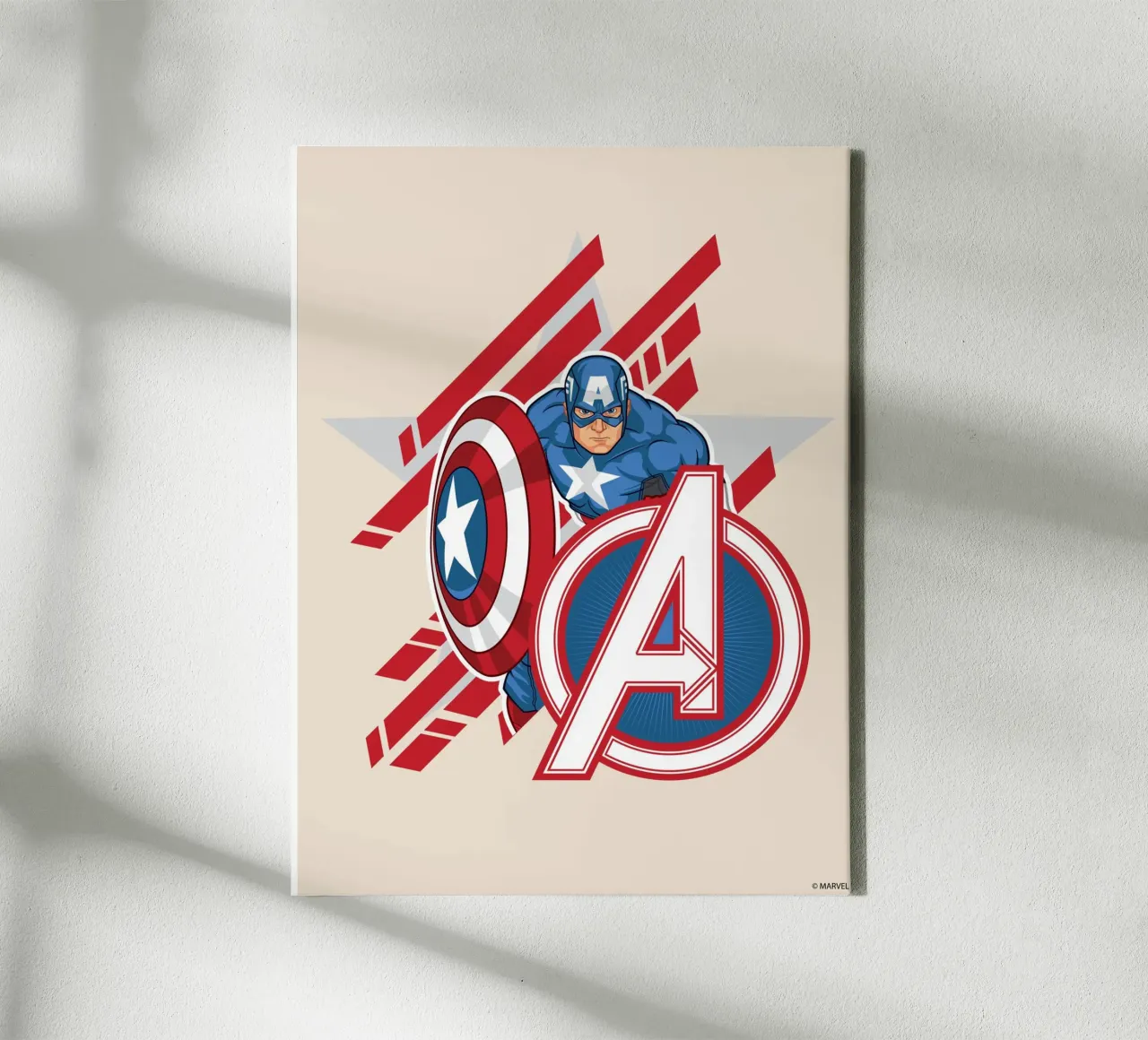 Captain America canvas by MARVEL Designs by JUNIQE