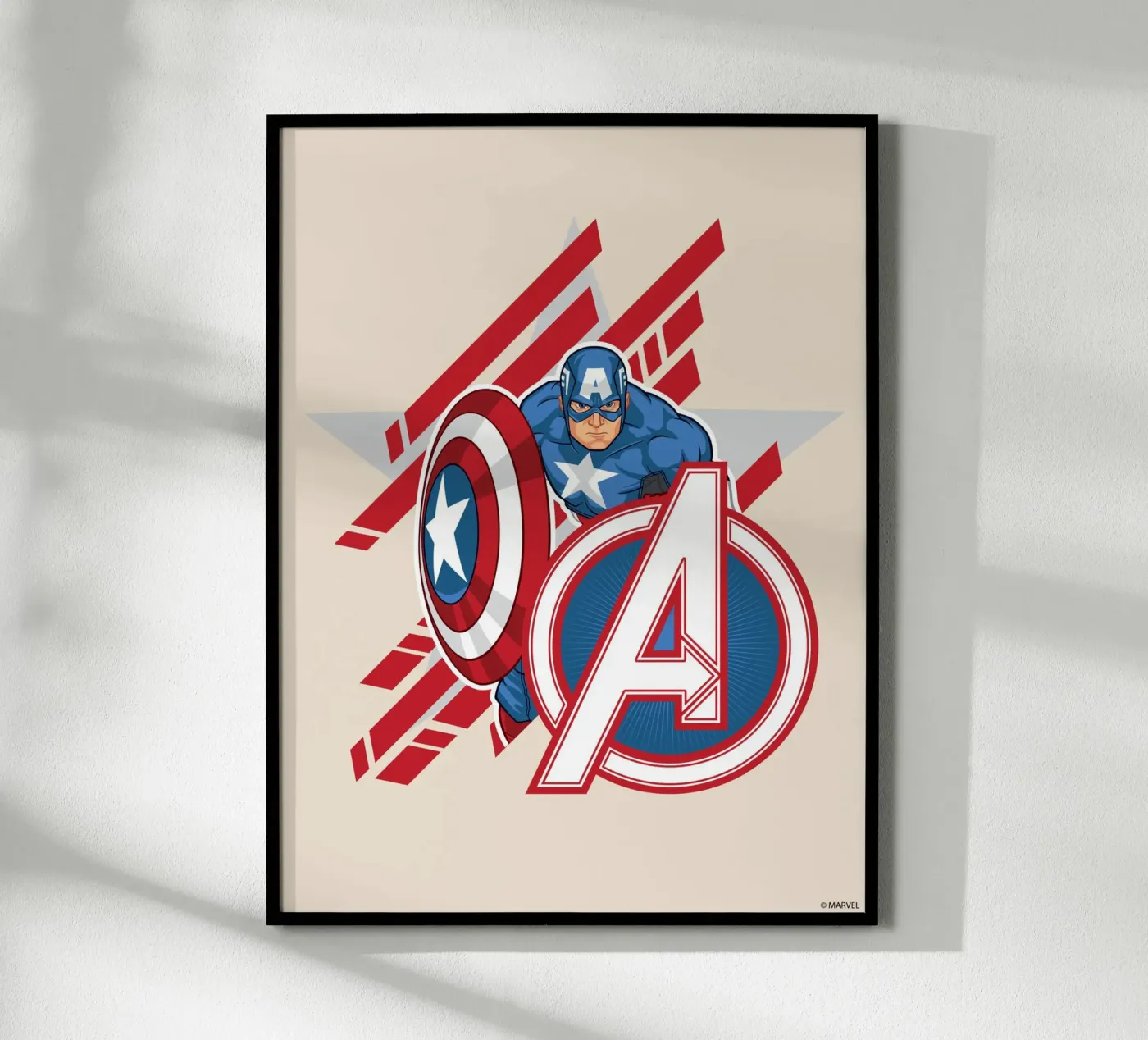 Captain America poster da MARVEL Designs by JUNIQE
