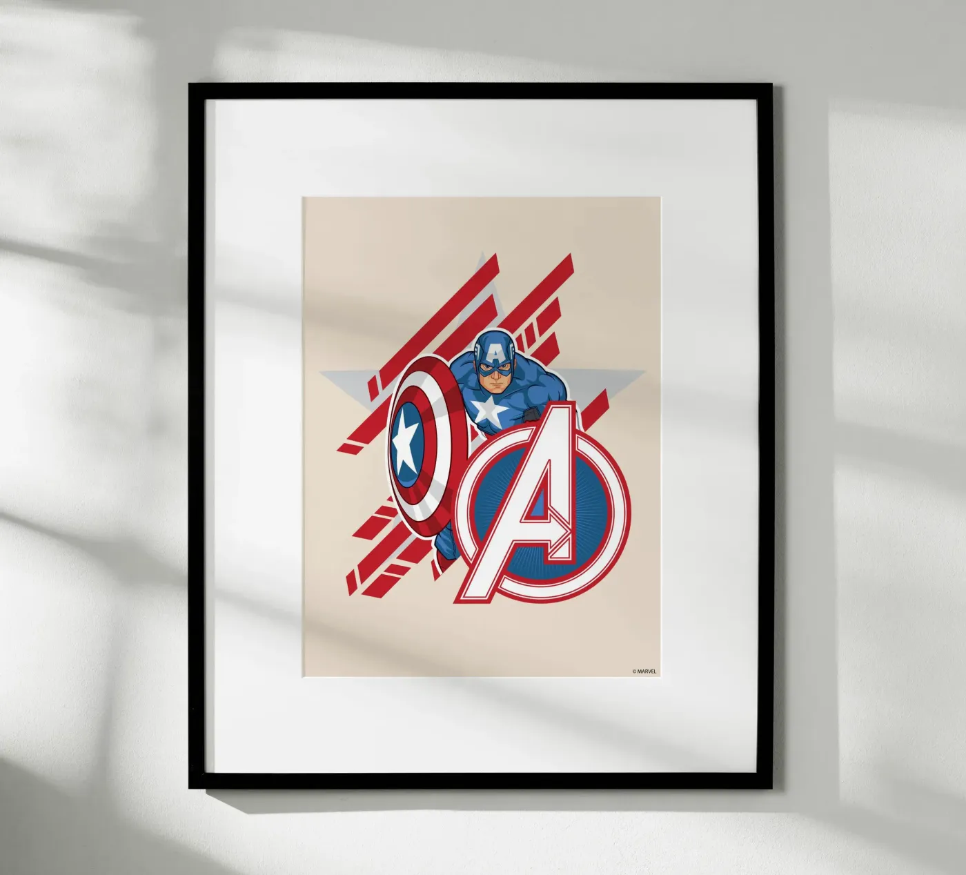 Captain America poster da MARVEL Designs by JUNIQE
