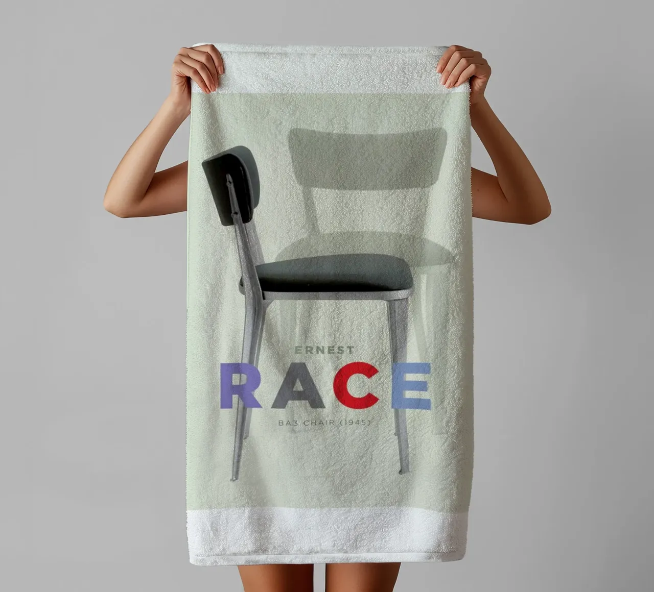 Ernst Race towel by Visual Philosophy