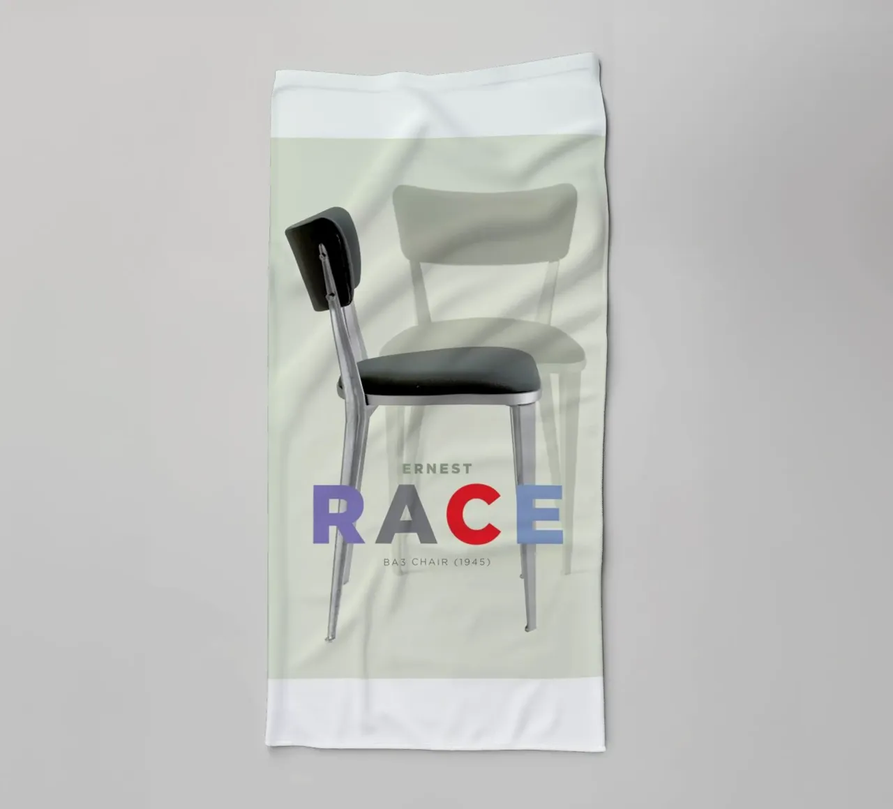 Ernst Race towel by Visual Philosophy
