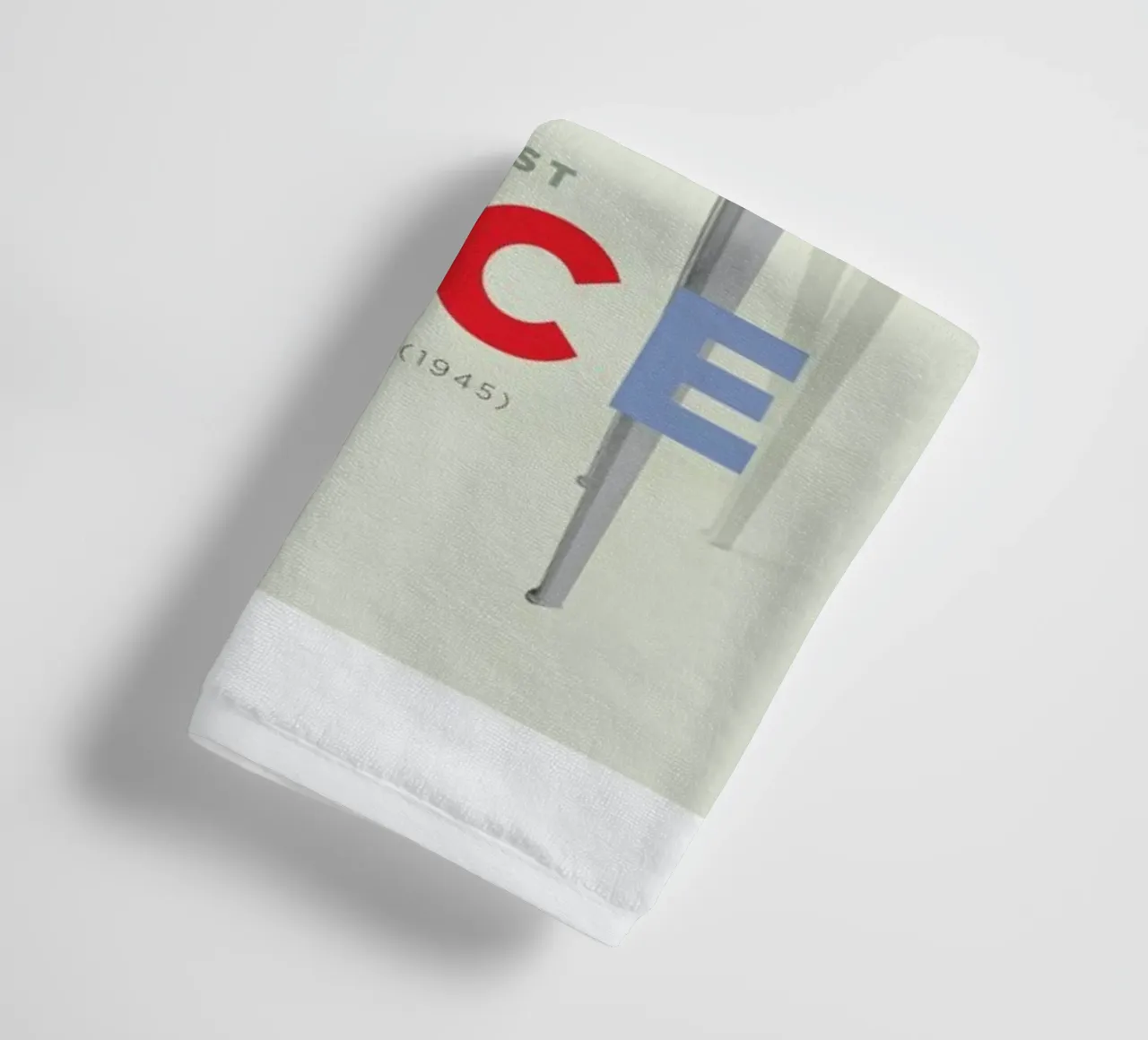 Ernst Race towel by Visual Philosophy