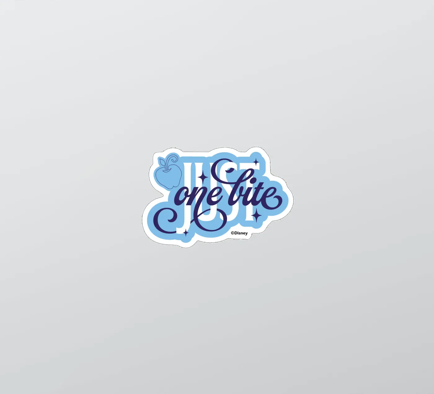 JUST ONE BITE sticker van DISNEY PRINCESS - Sticker Shop