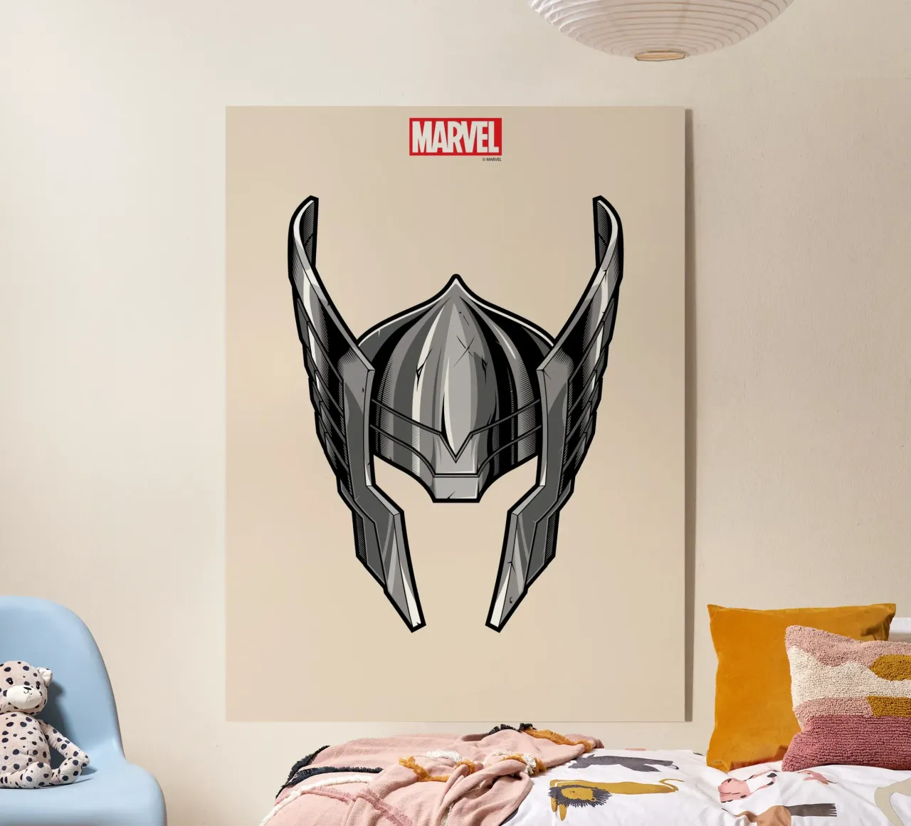 Thors Helm plexiglass da MARVEL Designs by JUNIQE