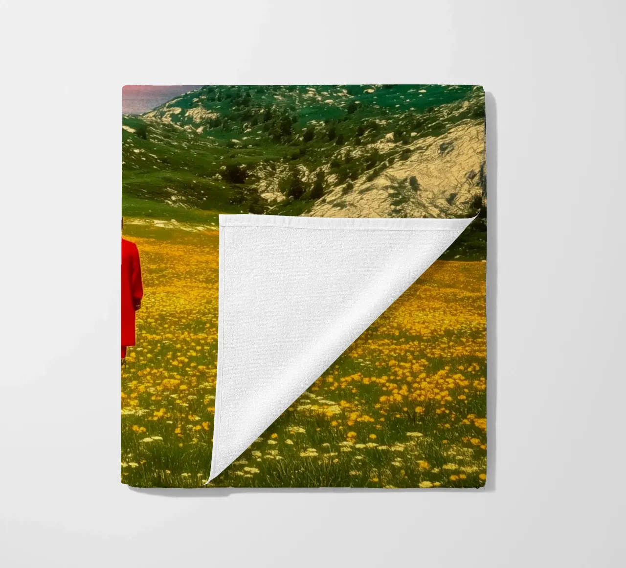 Zwerversdroom strandhanddoek van Taudalpoi