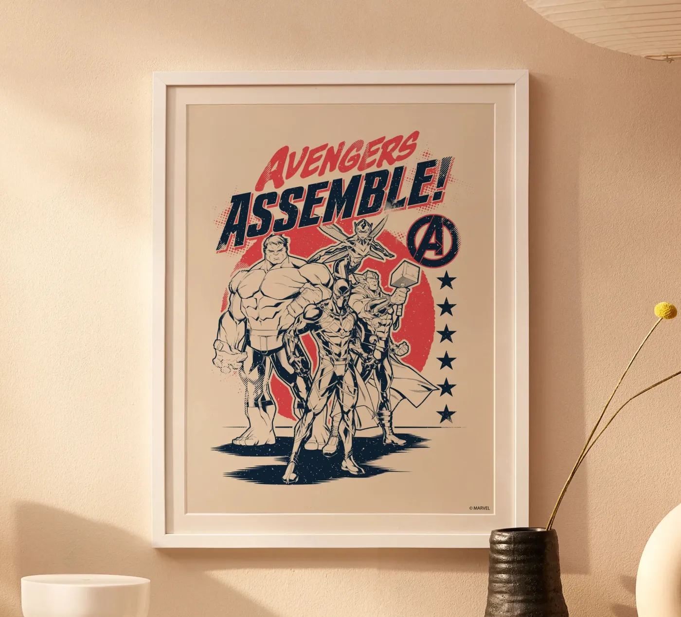 Avengers assemble! poster de MARVEL Designs by JUNIQE