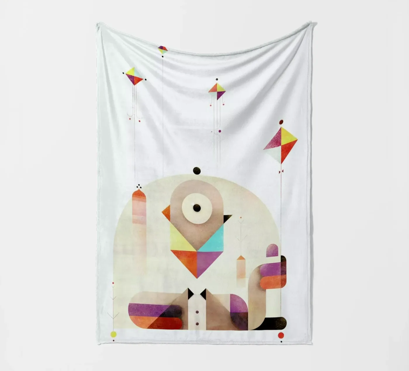 Kite Master fleecedeken van Antony Squizzato