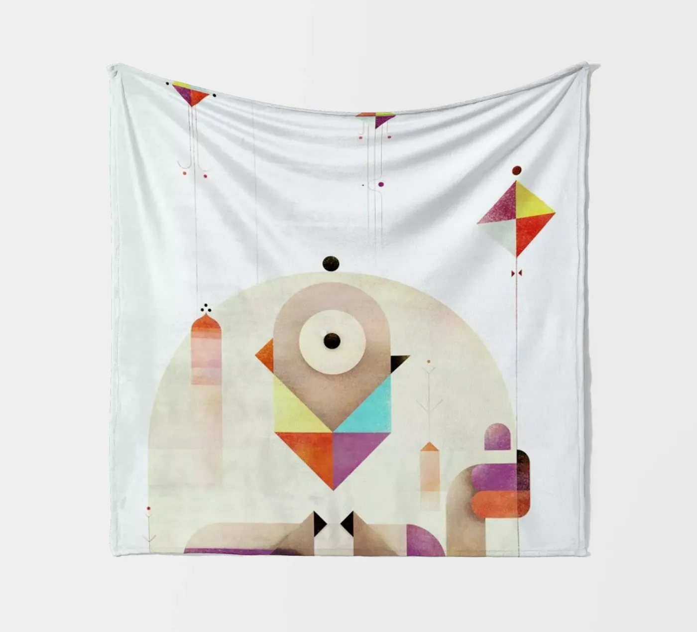 Kite Master fleecedeken van Antony Squizzato