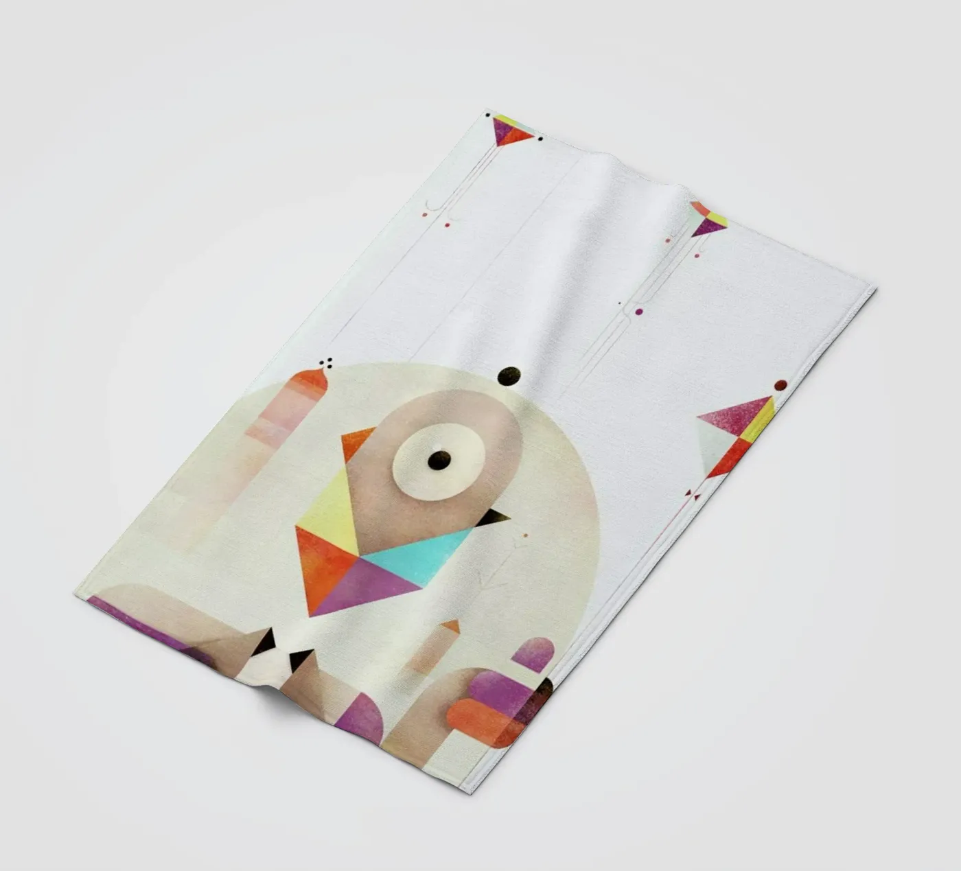 Kite Master fleecedeken van Antony Squizzato