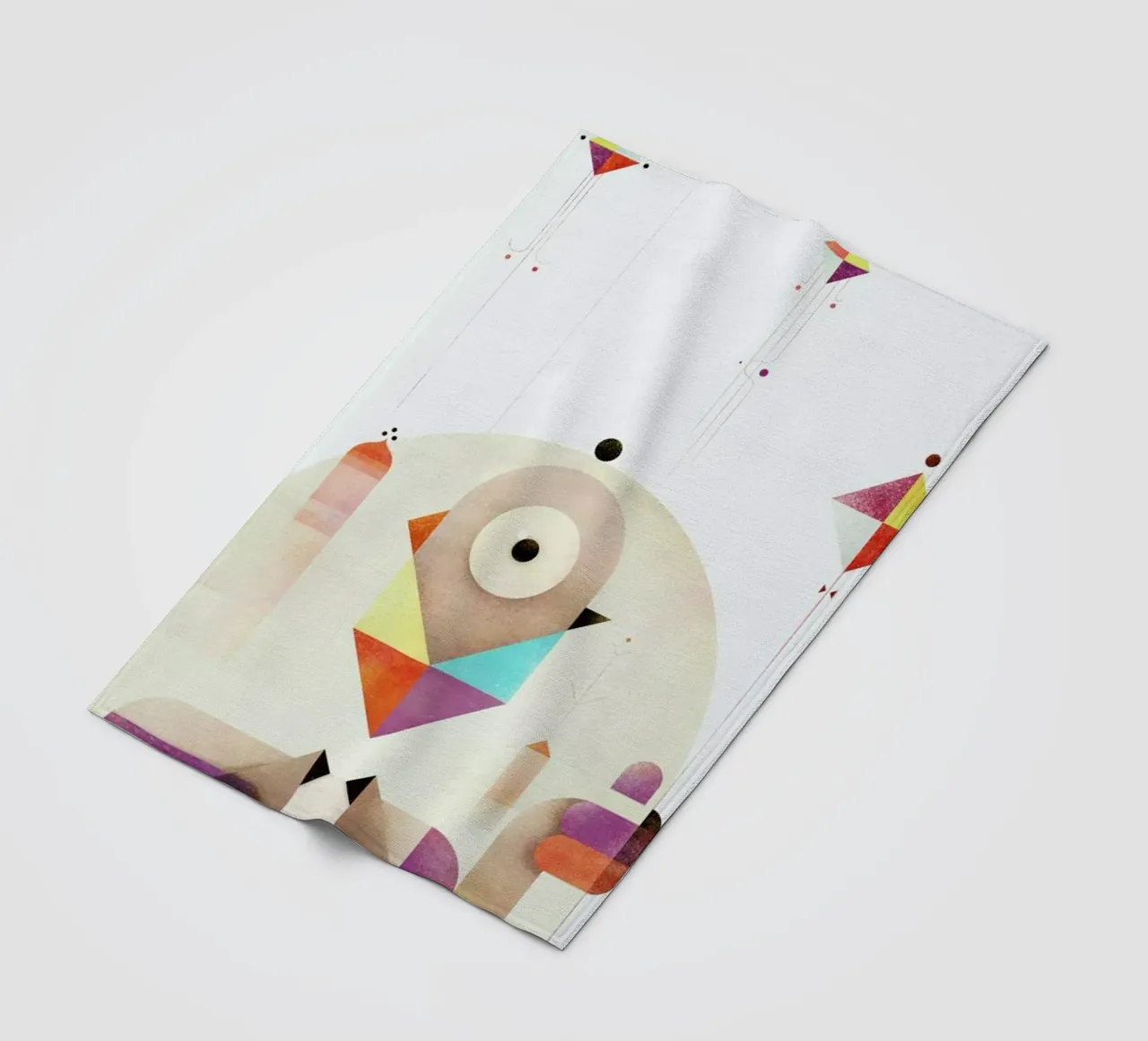 Kite Master Fleecedecke von Antony Squizzato