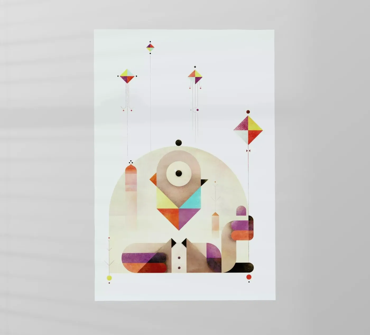 Kite Master pellicola backlit da Antony Squizzato