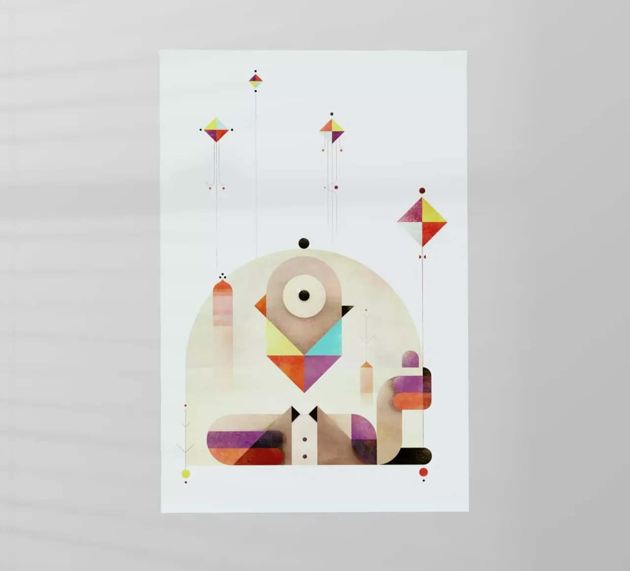 Kite Master pellicola backlit da Antony Squizzato