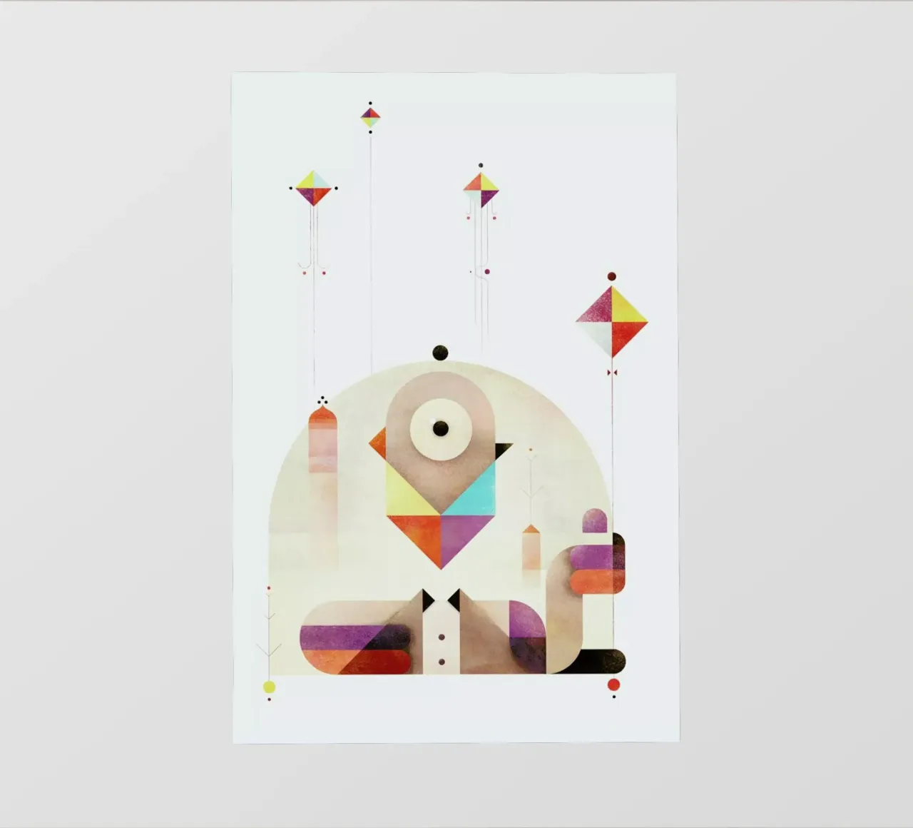 Kite Master pellicola backlit da Antony Squizzato