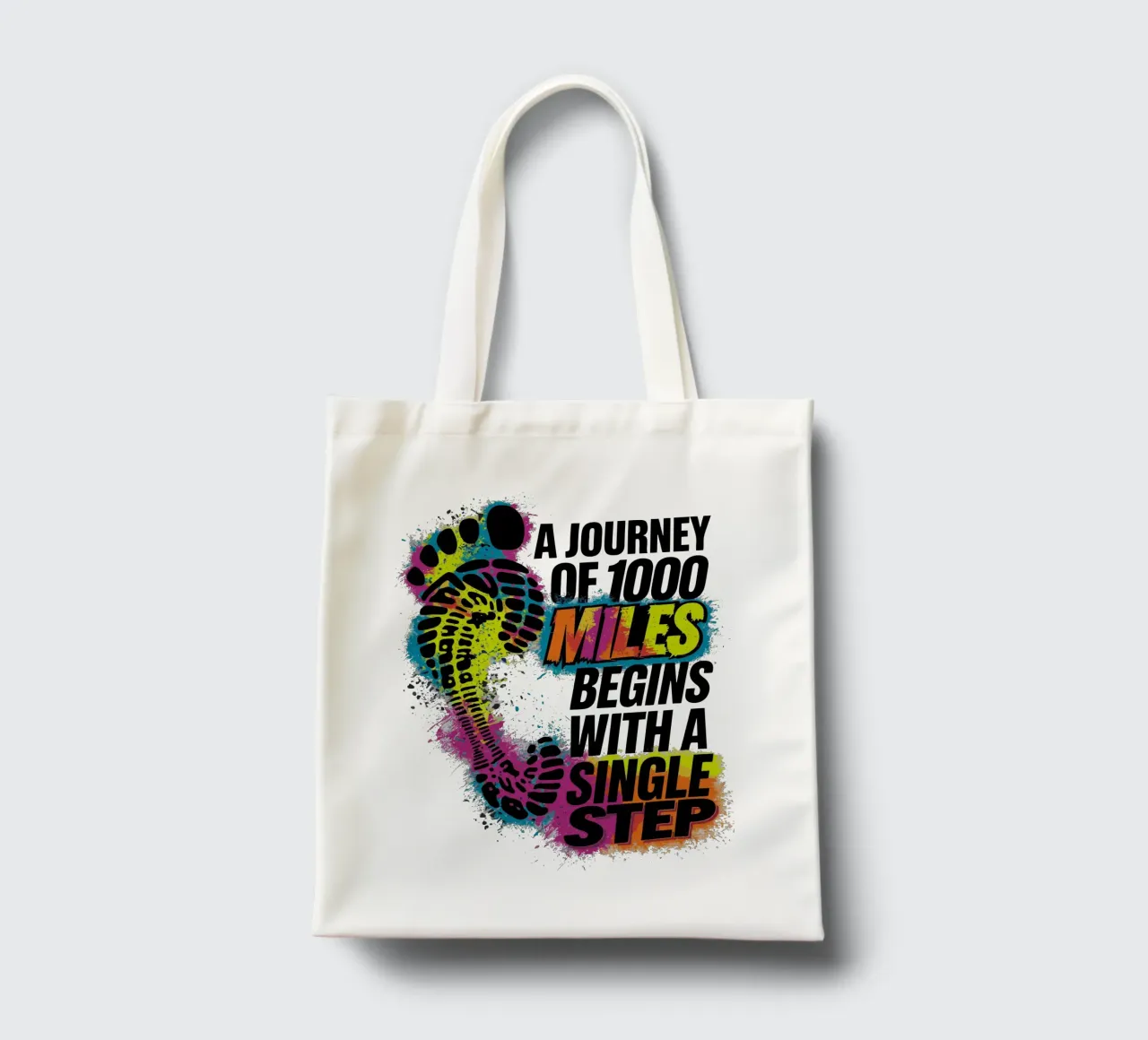 A Thousand Mile Journey tote bag by artdesign1985