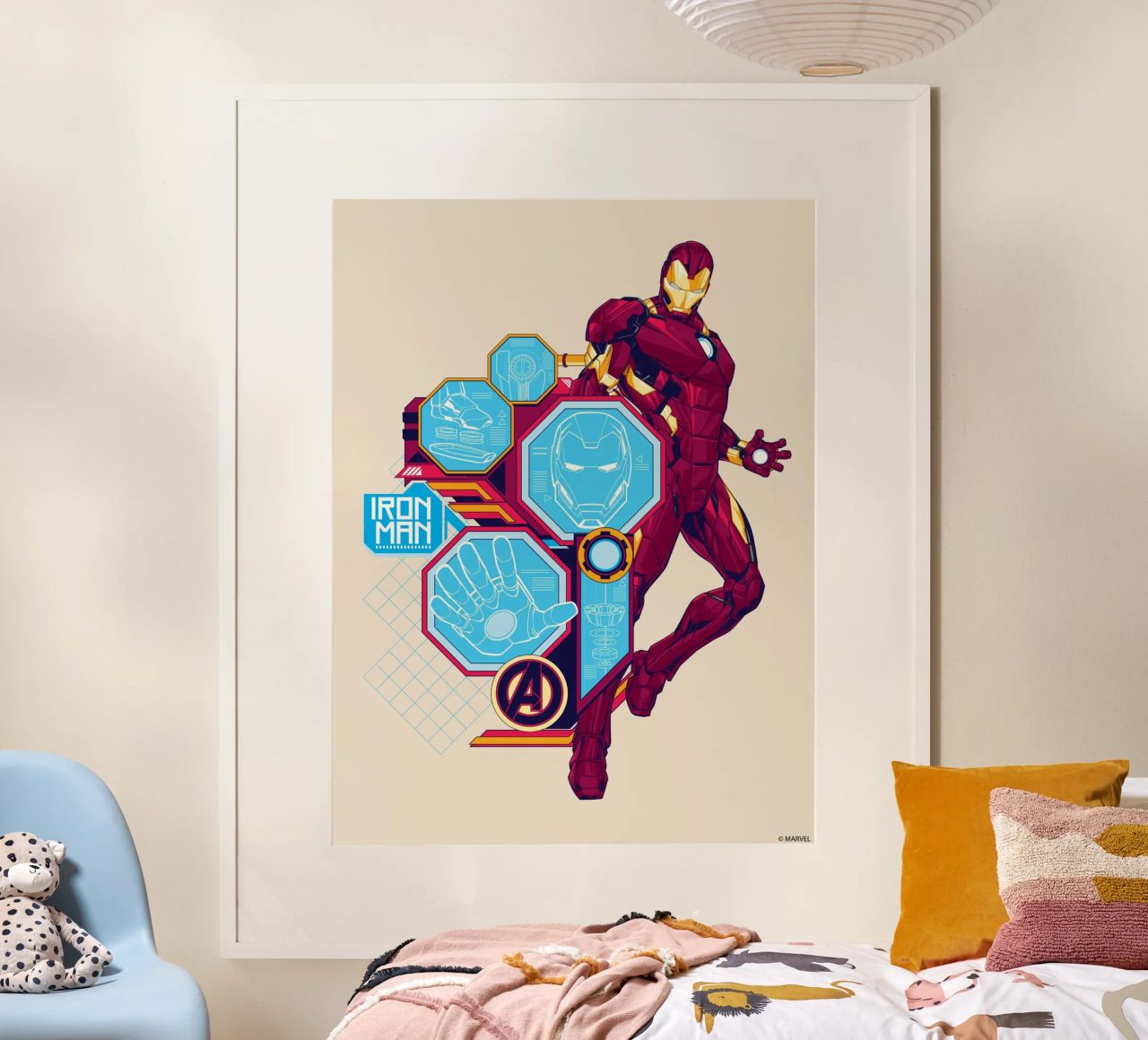 Iron Man poster by MARVEL Designs by JUNIQE