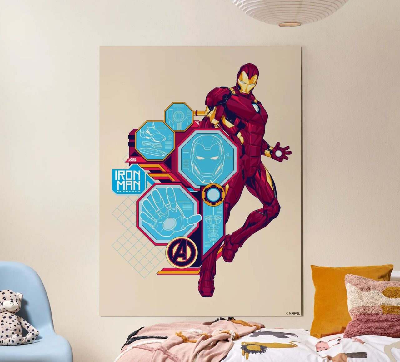 Iron Man poster by MARVEL Designs by JUNIQE