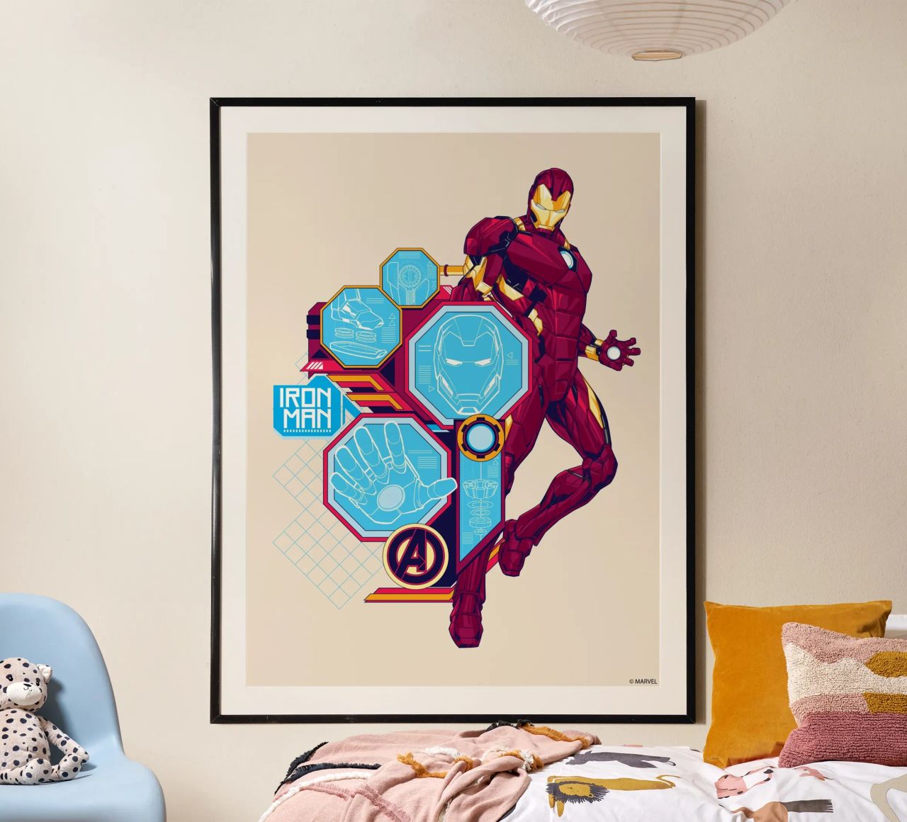 Iron Man poster by MARVEL Designs by JUNIQE